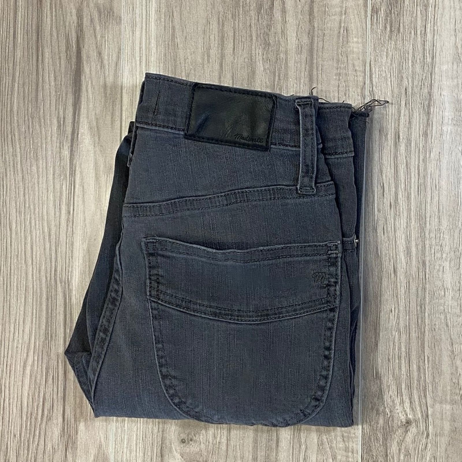 Madewell Madewell 11" High-Rise Skinny Raw Hem Jeans - 25P Size 25" / US 0 / IT 36 - 14 Thumbnail