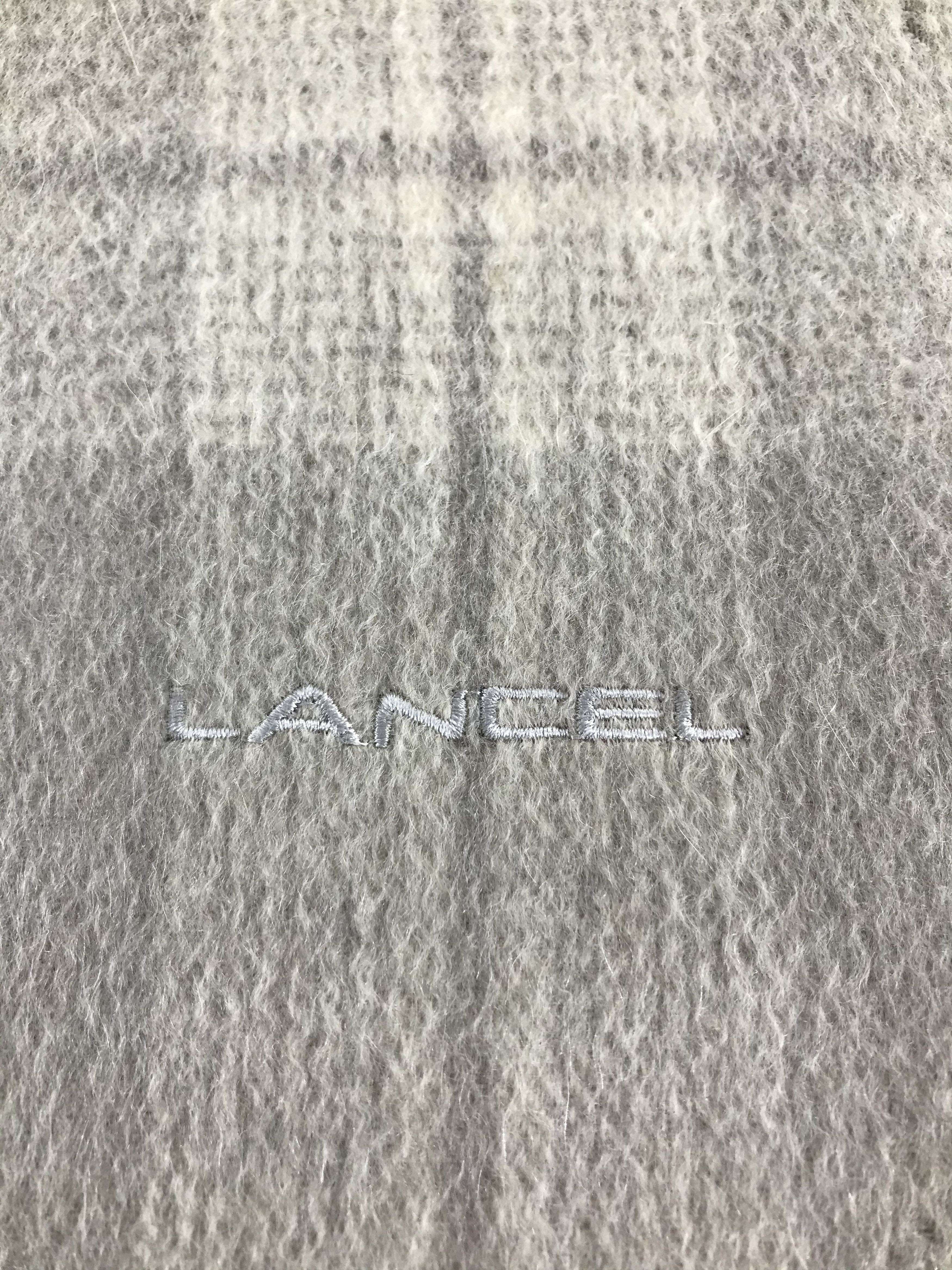 Lancel Lancel Cashmere Scarf Muffler V243 Size ONE SIZE - 4 Thumbnail