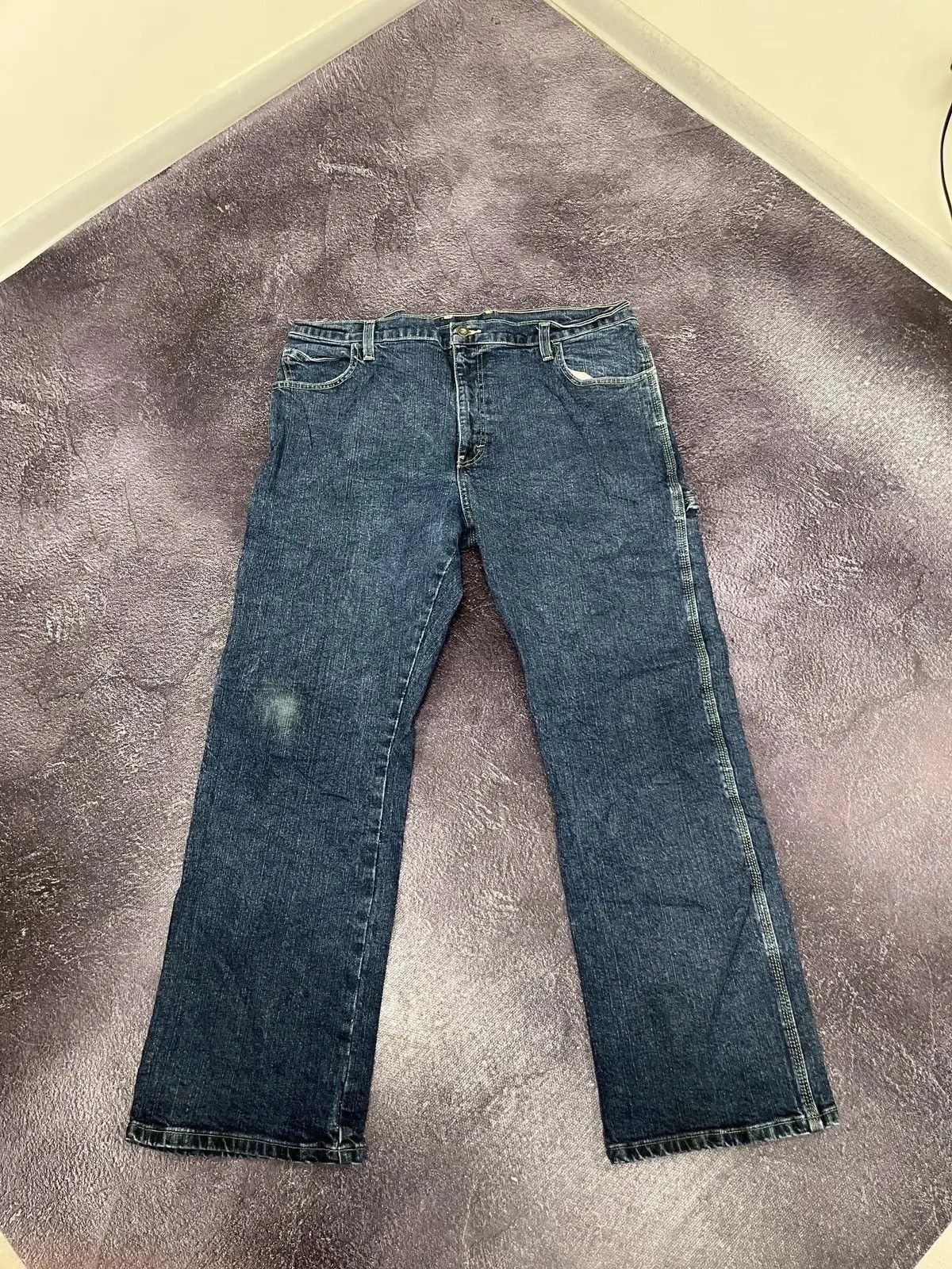 Dickies × Vintage Vintage Dickies Y2K Work Blue Hype Baggy Denim Jeans Size US 36 / EU 52 - 2 Thumbnail