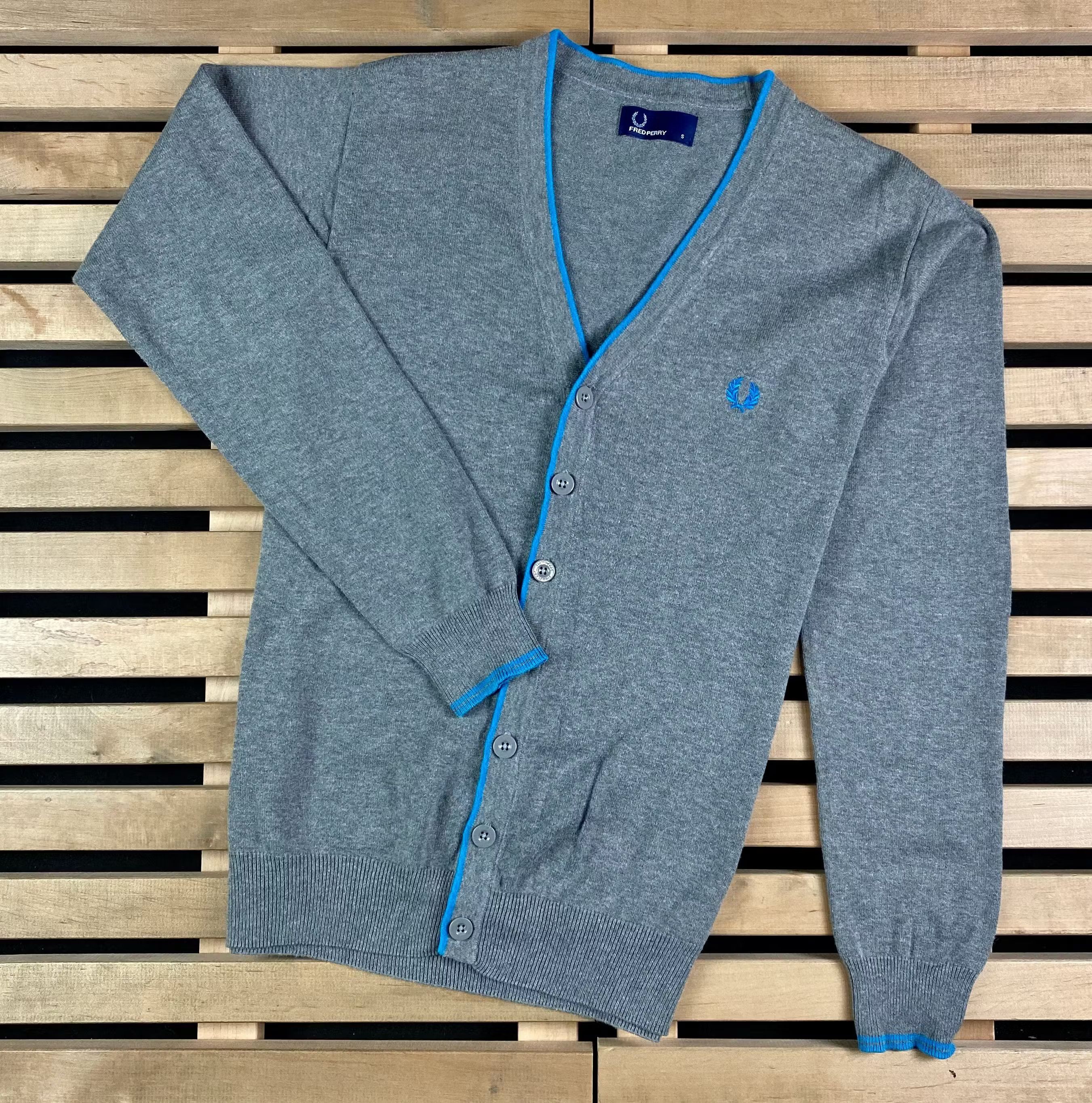 Fred Perry Mens Cardigan Fred Perry Size S Size US S / EU 44-46 / 1 - 1 Thumbnail
