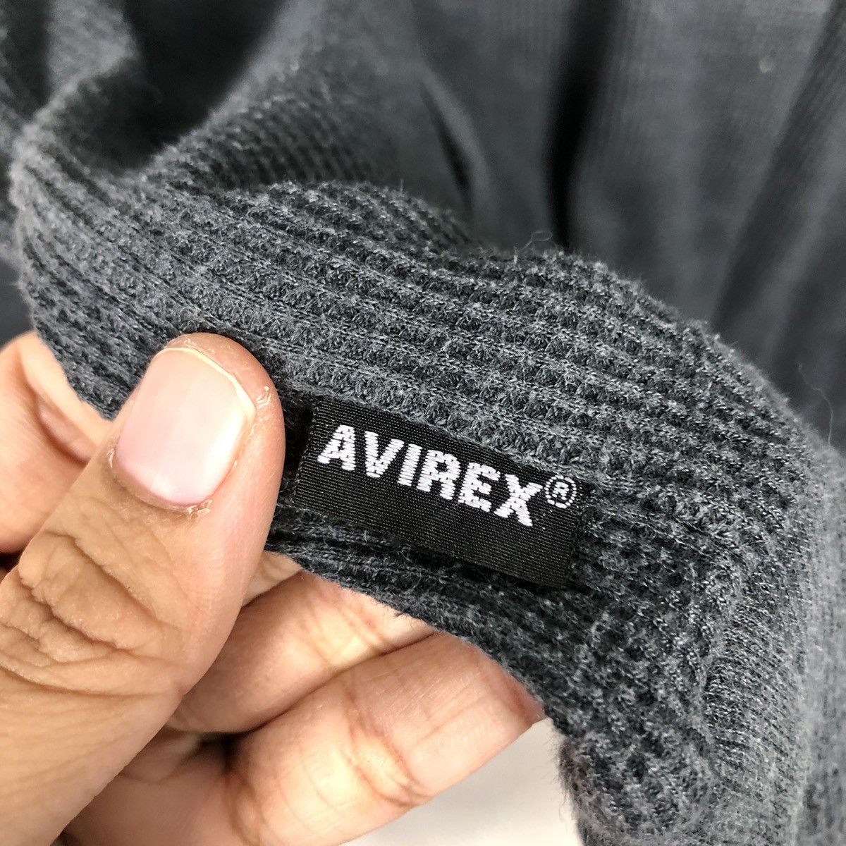 Avirex 📌Vintage Hoodie Avirex Pull Over Big Logo Over Print Size US XL / EU 56 / 4 - 16 Thumbnail