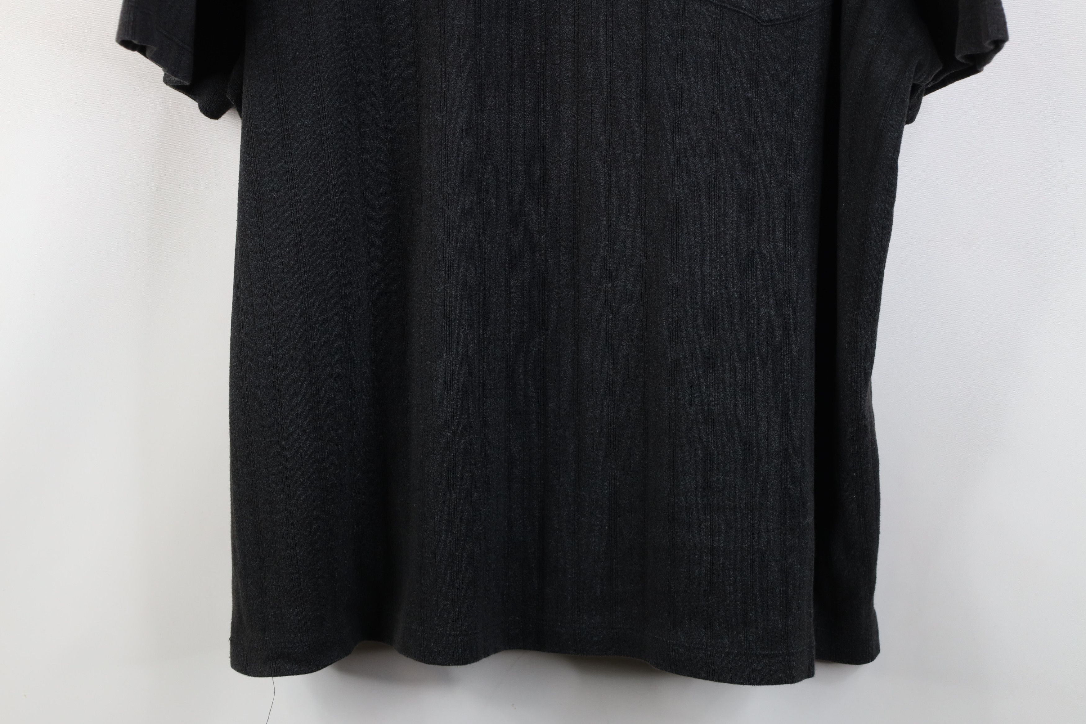 Pierre Cardin Vintage 90s Pierre Cardin Collared Polo Shirt Charcoal Gray Size US XXL / EU 58 / 5 - 3 Thumbnail