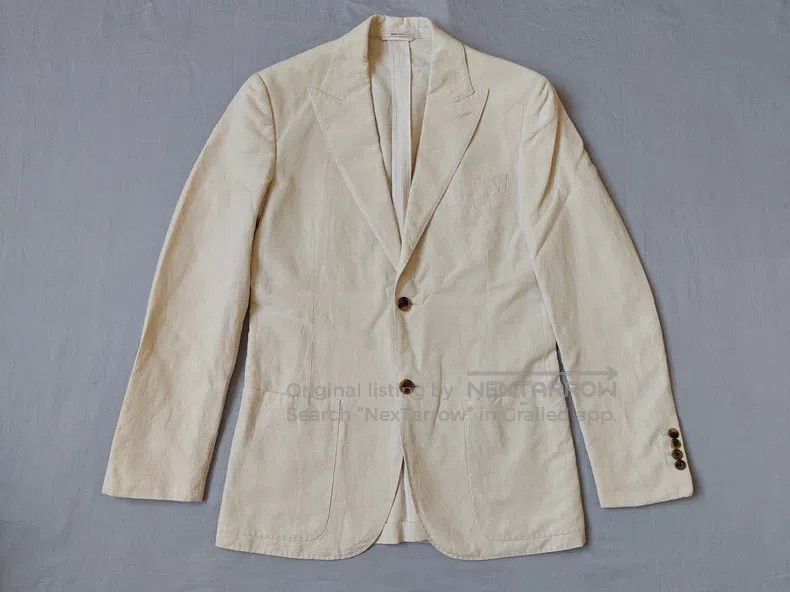 Hermes Hermes Silk casual suit jacket, slim fit, 64% mulberry sil Size 46R - 1 Thumbnail