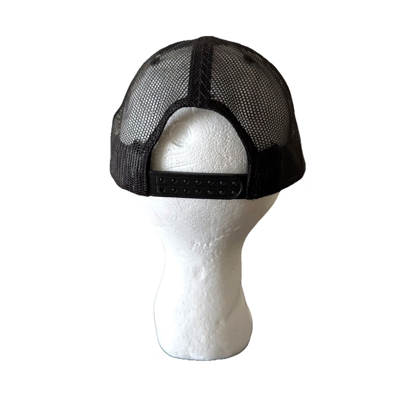 Pleasures Pleasures Hat Mens One Size Black Lithium Trucker Cap Sold Our Everywhere Red Embroidery Size ONE SIZE - 4 Thumbnail
