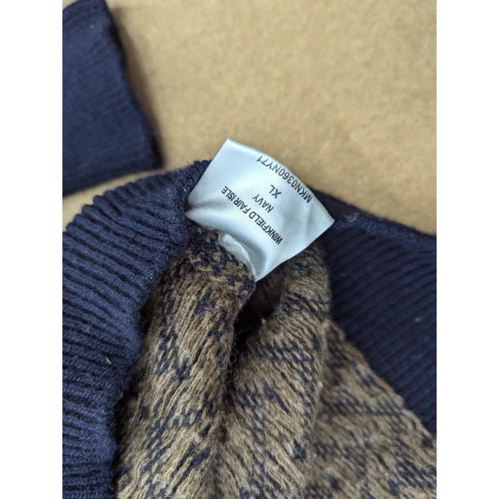 Barbour Barbour Sweater Mens XL Fair Isle Knitted Wool Turtleneck Pullover Multicolor Casual Knit Wool Regular Size XL Mens Jumpers Shirt? Size US XL / EU 56 / 4 - 7 Thumbnail