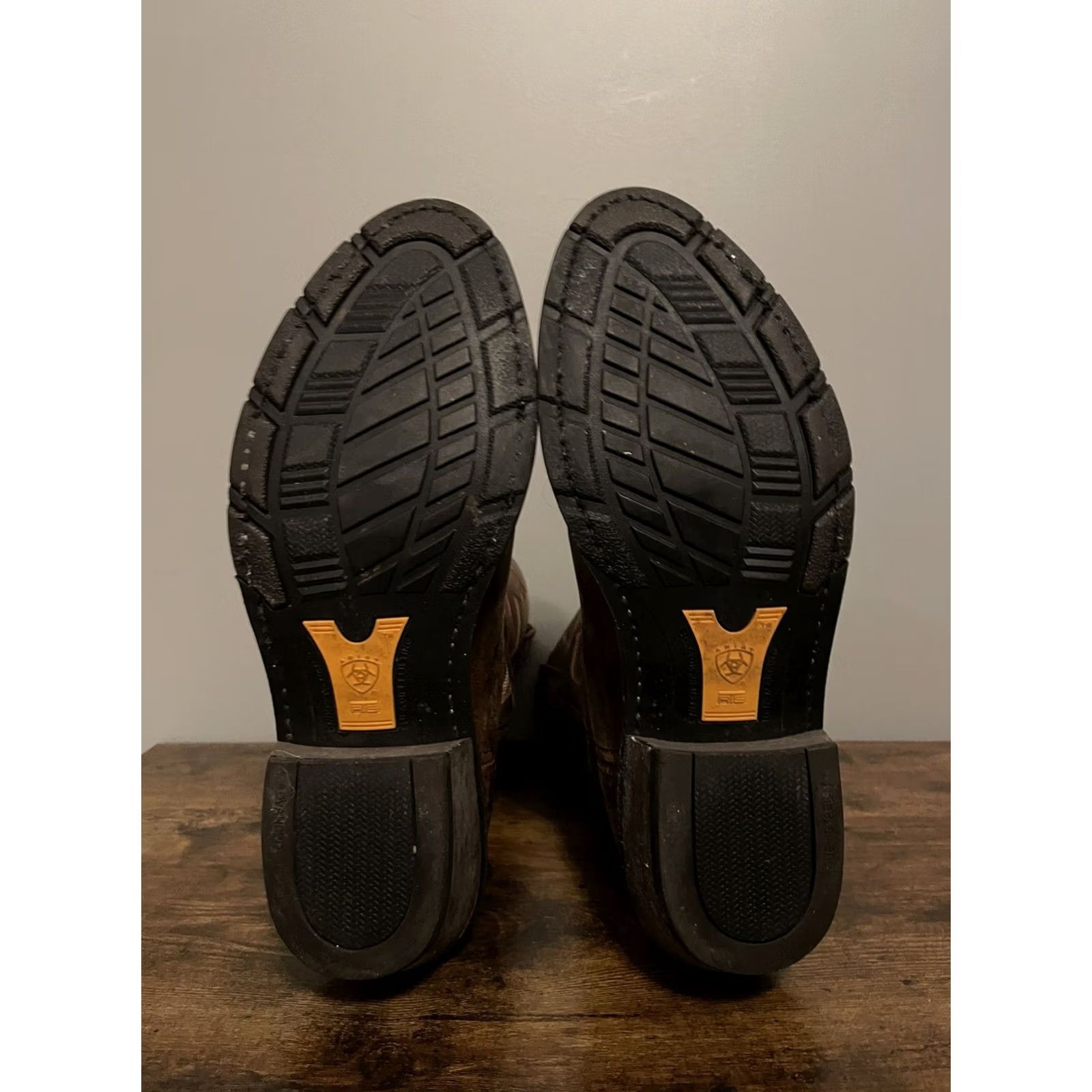 Ariat ARIAT HERITAGE Western Boot Size 11.5D Men Leather Brown Cowboy Style Footwear Shoes US 11.5 / EU 45 Size US 11 / EU 44 - 7 Thumbnail