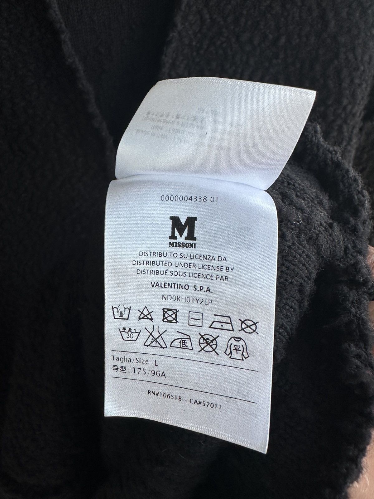 Missoni M MISSONI Lightweight Wool Funnel Neck Bouclé Sherpa Jacket Size US L / EU 52-54 / 3 - 8 Thumbnail