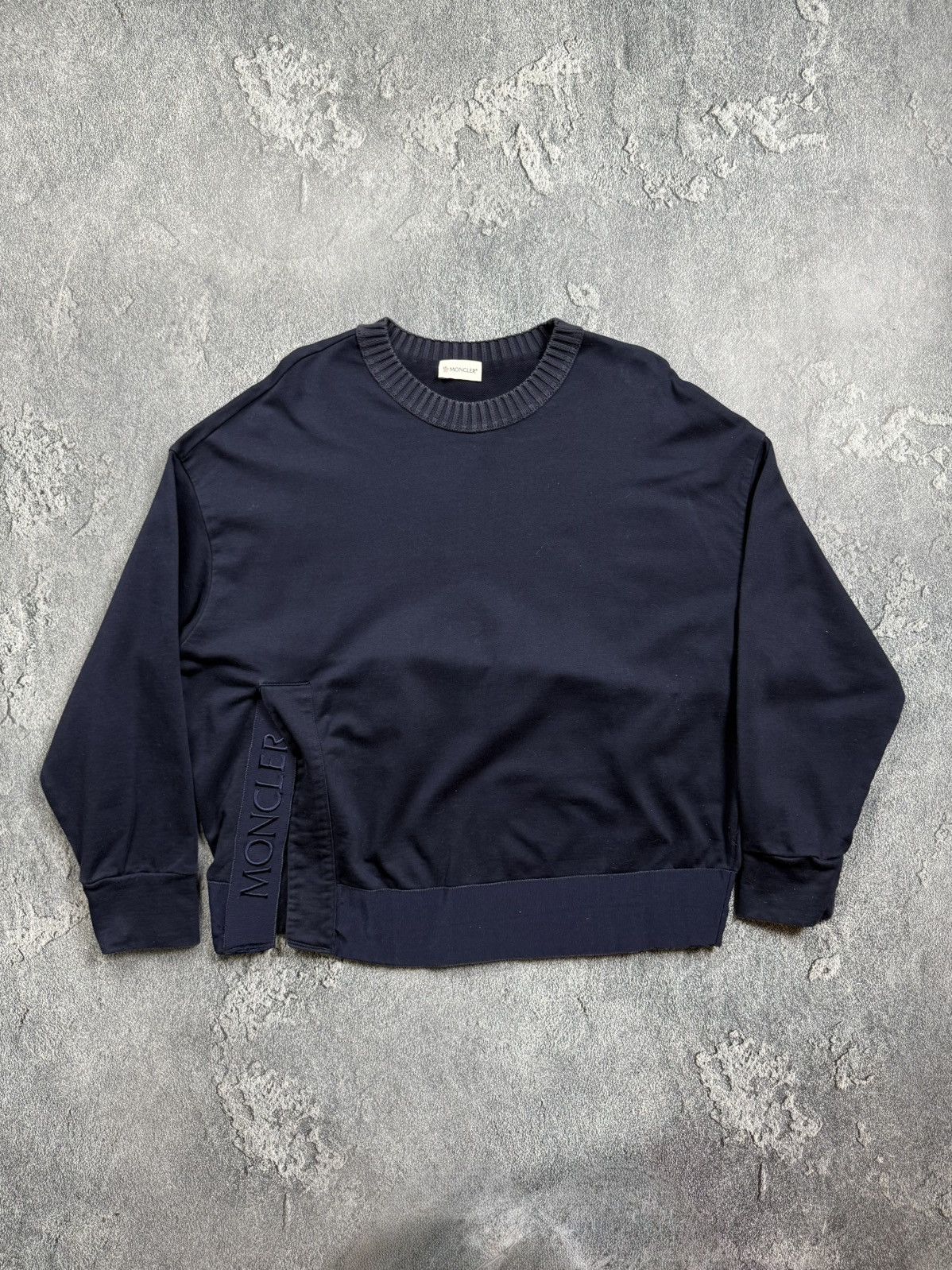 Moncler Moncler Maglia Girocollo Cotton Logo Oversize Sweatshirt Size M / US 6-8 / IT 42-44 - 6 Thumbnail