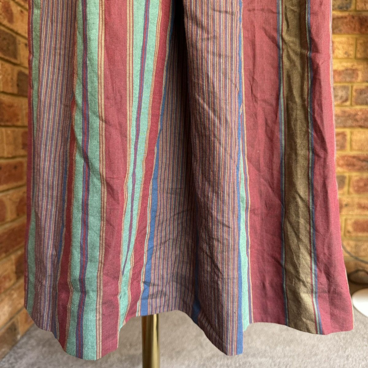 Calvin Klein × Vintage Calvin Klein midi striped skirt Size 28" / US 6 / IT 42 - 4 Thumbnail