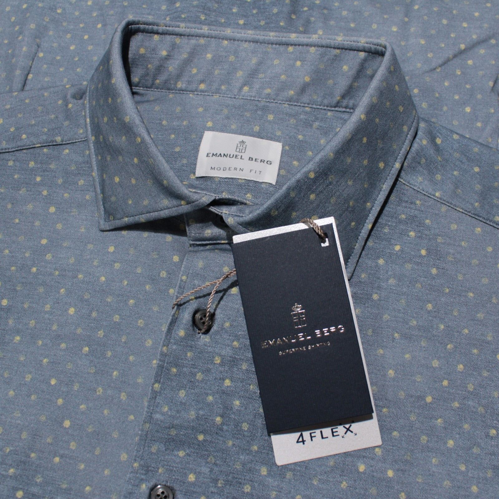Other Emanuel Berg New with tags Shirt Size XL US In Blue Size US XL / EU 56 / 4 - 1 Thumbnail