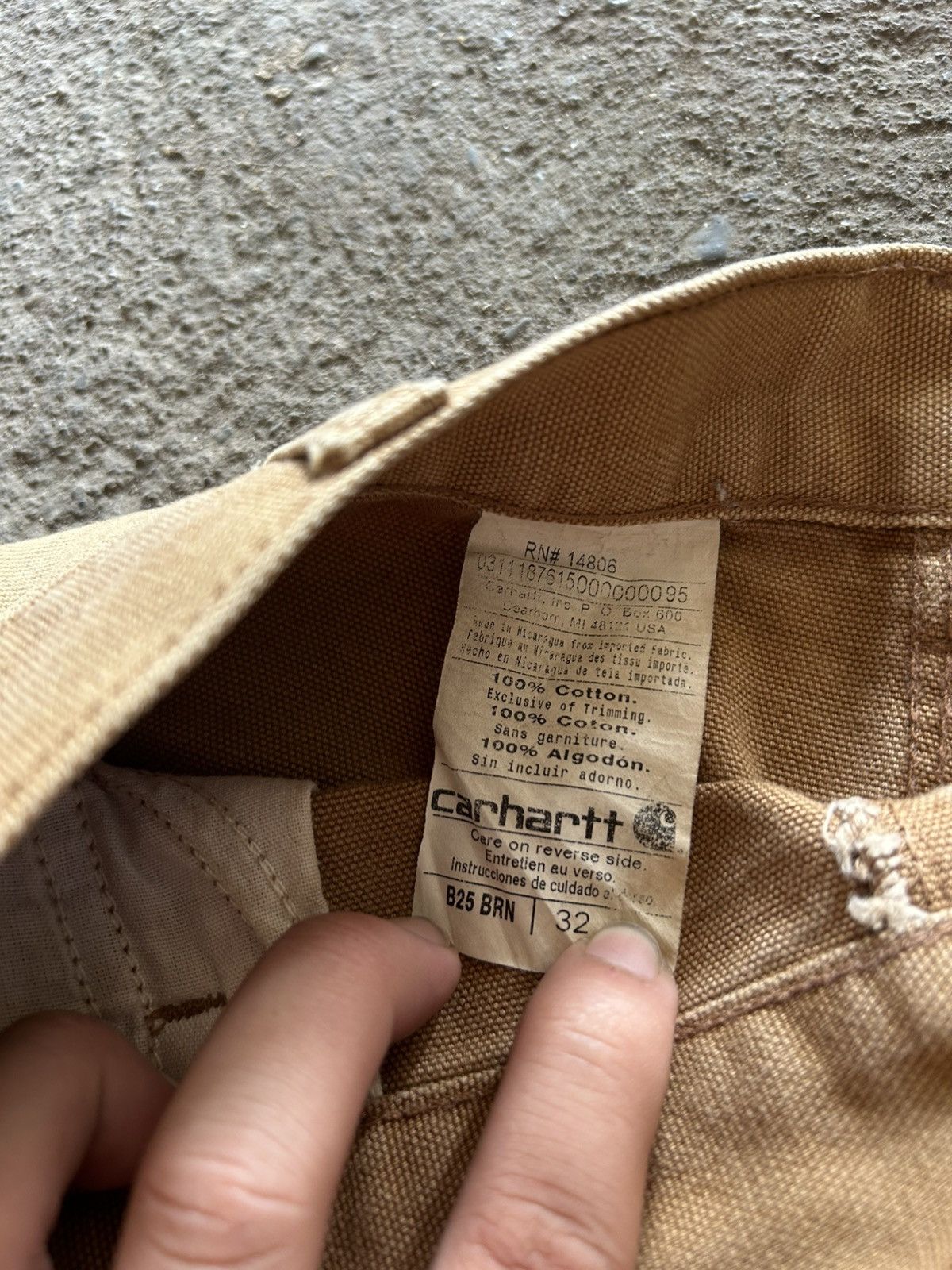 Carhartt CARHARTT B25 BRN Size US 34 / EU 50 - 6 Thumbnail