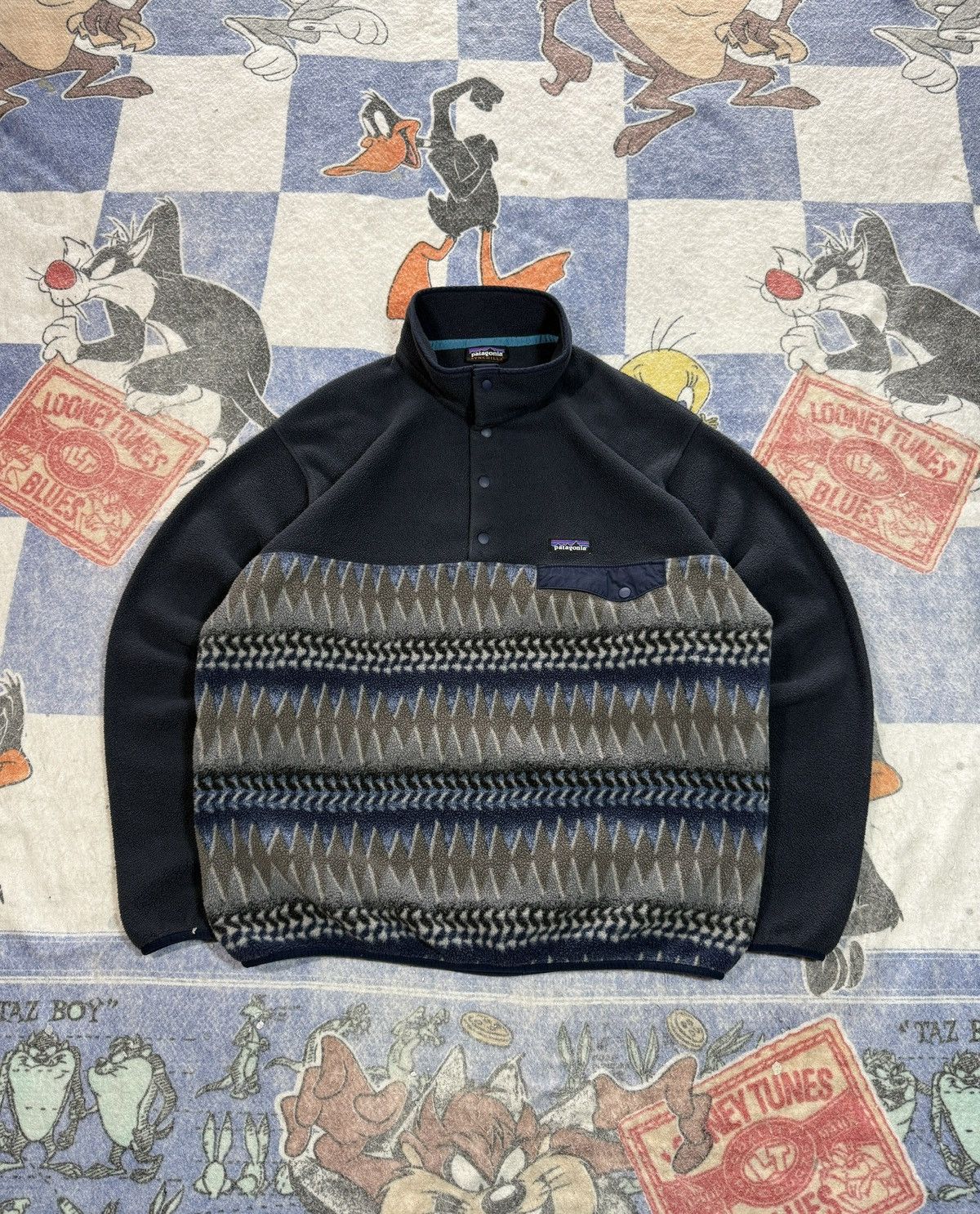 Patagonia Patagonia synchilla button fleece Size US L / EU 52-54 / 3 - 1 Thumbnail