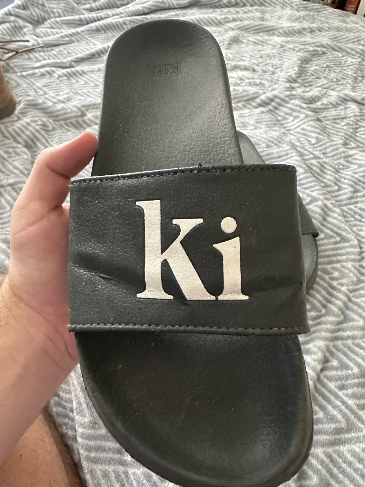 Kith Kith Green slides Size US 9 / EU 42 - 3 Thumbnail