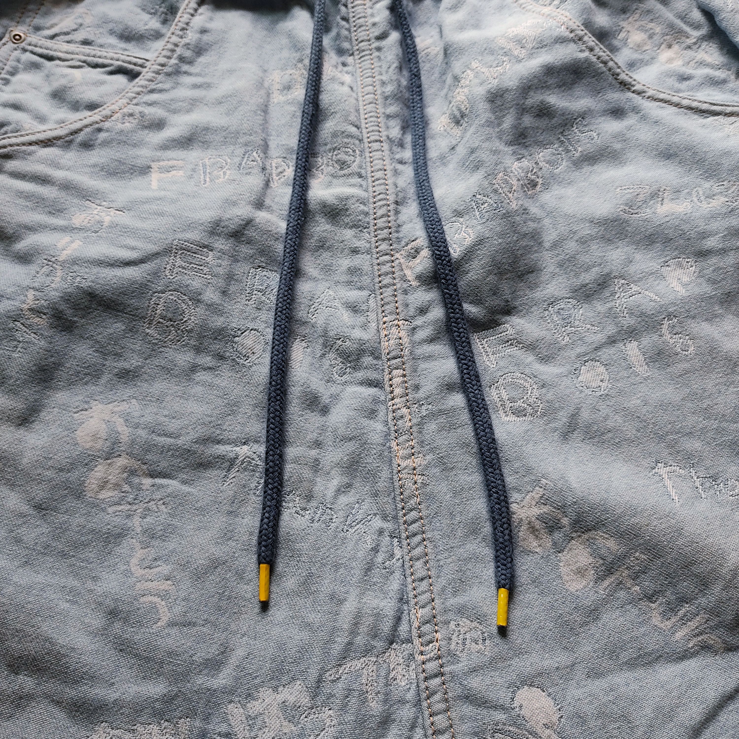 Frapbois × Issey Miyake Frapbois Jacquard Drop Crotch Saruel Pants Size US 30 / EU 46 - 5 Thumbnail