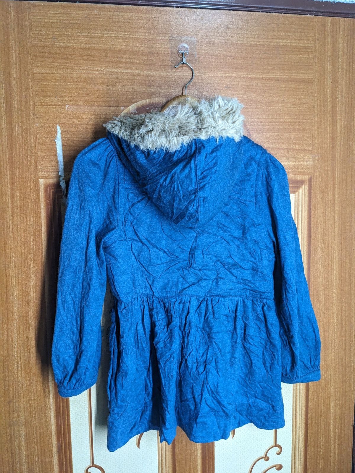 Marc Jacobs Marc by Marc Jacobs Blue Fleece-Lined Hoodie Jacket Size XS / US 0-2 / IT 36-38 - 7 Thumbnail