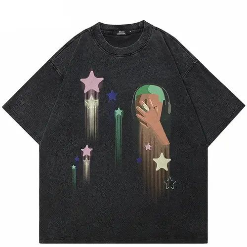 Japanese Brand Komuro x Haya Streetwear Cartoon Graphic Shooting Star Size US S / EU 44-46 / 1 - 5 Thumbnail