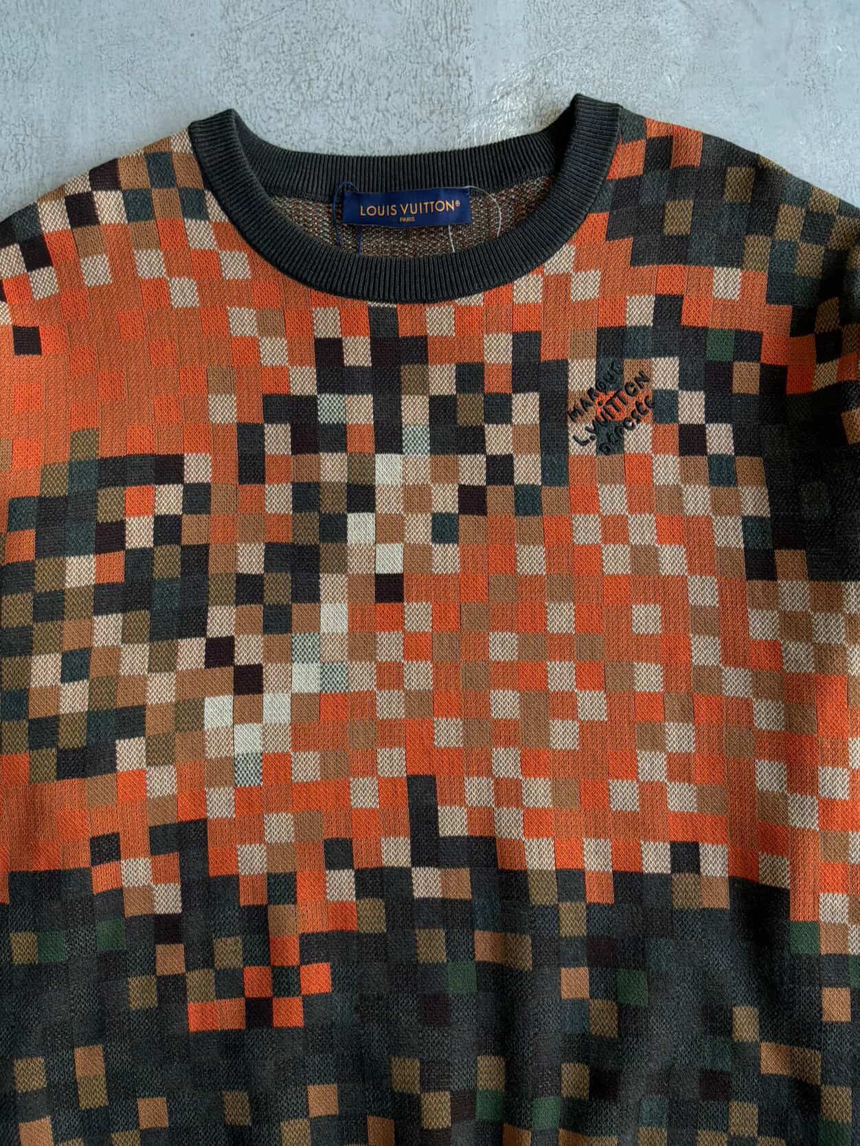 Louis Vuitton Louis Vuitton - 2024 Lovers Damouflage Crewneck Size US XL / EU 56 / 4 - 3 Thumbnail