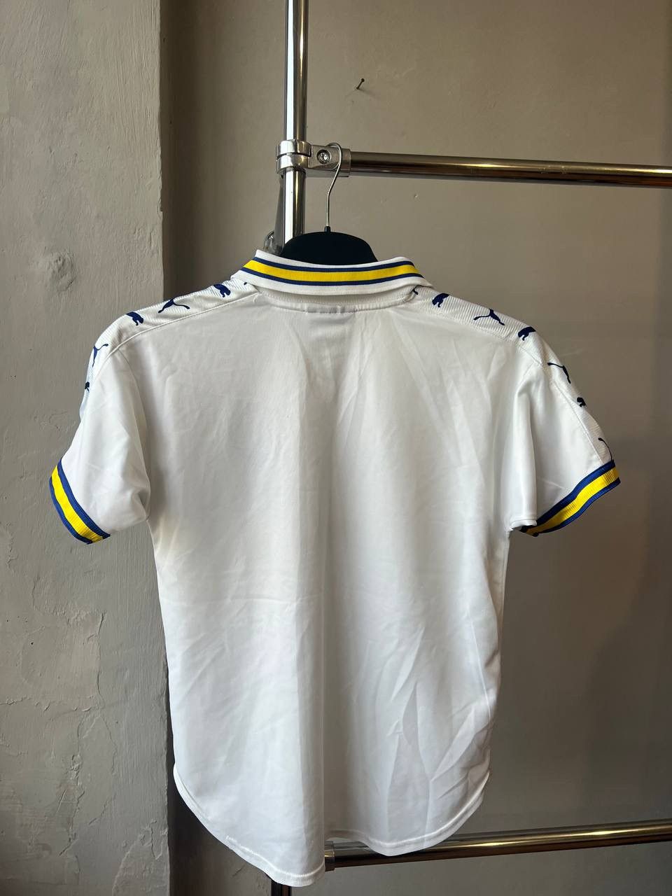 Puma 1998/2000 LEEDS UNITED HOME SOCCER JERSEY FOOTBALL SHIRT 32 Size US XS / EU 42 / 0 - 15 Thumbnail