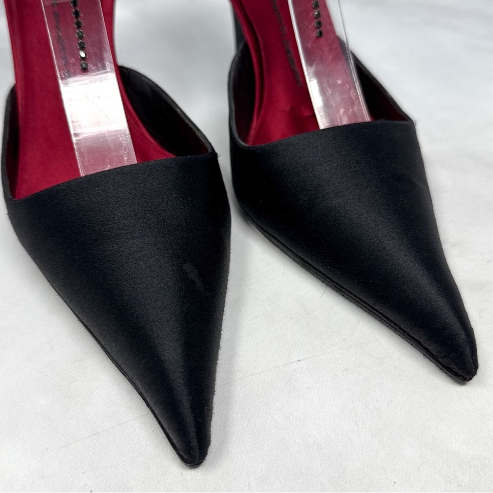 Giuseppe Zanotti Giuseppe Zanotti Vicini Vintage Gothic Pointed Toe Mule Heel Size US 8 / IT 38 - 4 Thumbnail