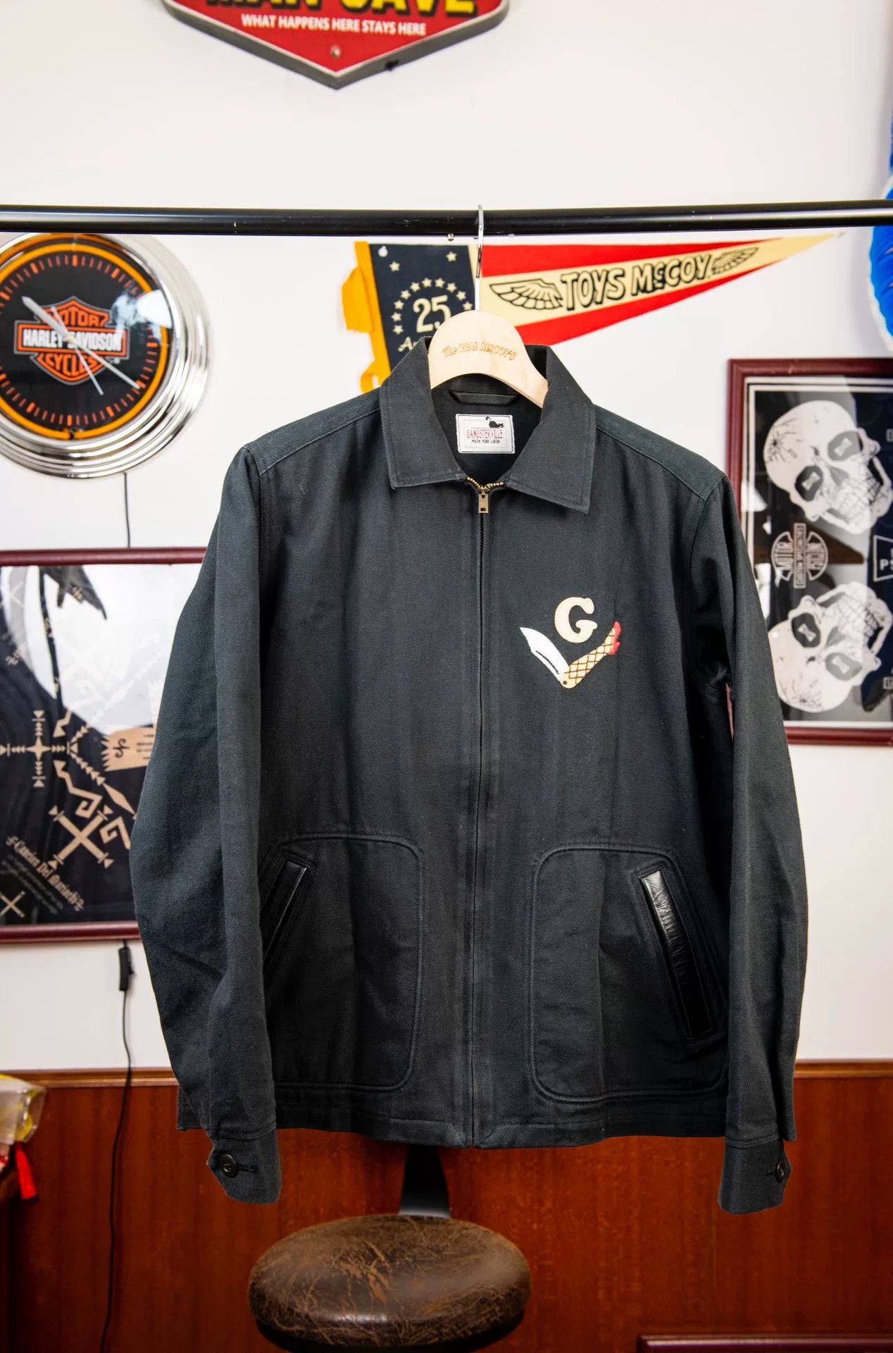Japanese Brand GANGSTERVILLE Jacket in Excellent Condition Size US M / EU 48-50 / 2 - 1 Thumbnail