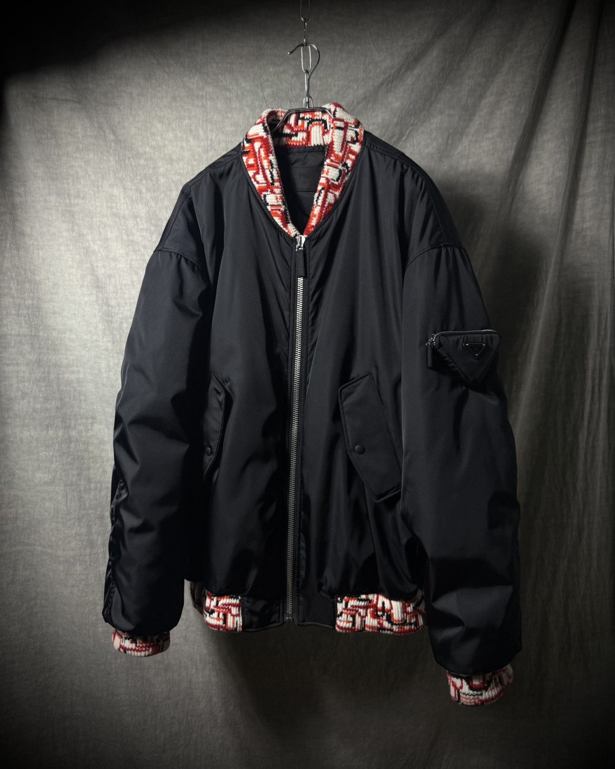 Prada Raf Simons Bomber | Grailed
