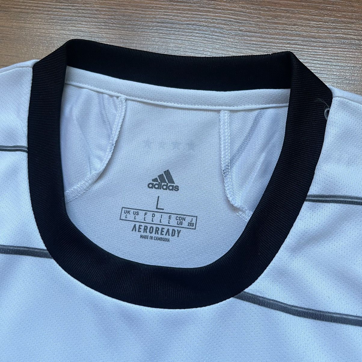 Adidas GERMANY ADIDAS 2020 EURO FOOTBALL HOME JERSEY #8 KROOS Size US L / EU 52-54 / 3 - 5 Thumbnail