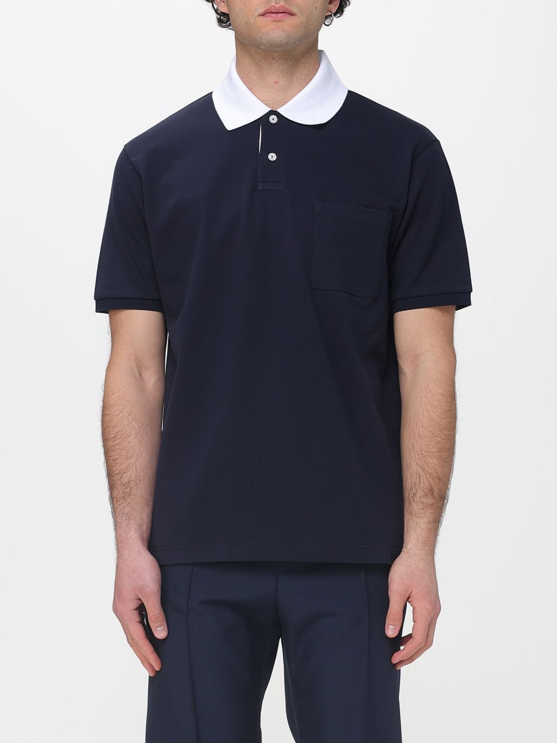 Gucci Gucci Polo Shirt Men Blue Size US L / EU 52-54 / 3 - 1 Thumbnail