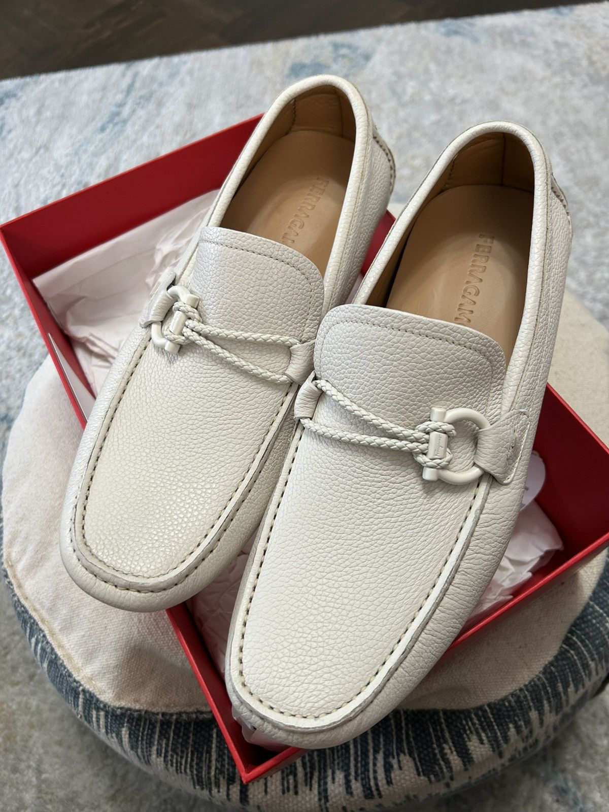 Salvatore Ferragamo Salvatore Ferragamo Driver with Gancini Ornament Buckle Size US 9 / EU 42 - 1 Thumbnail