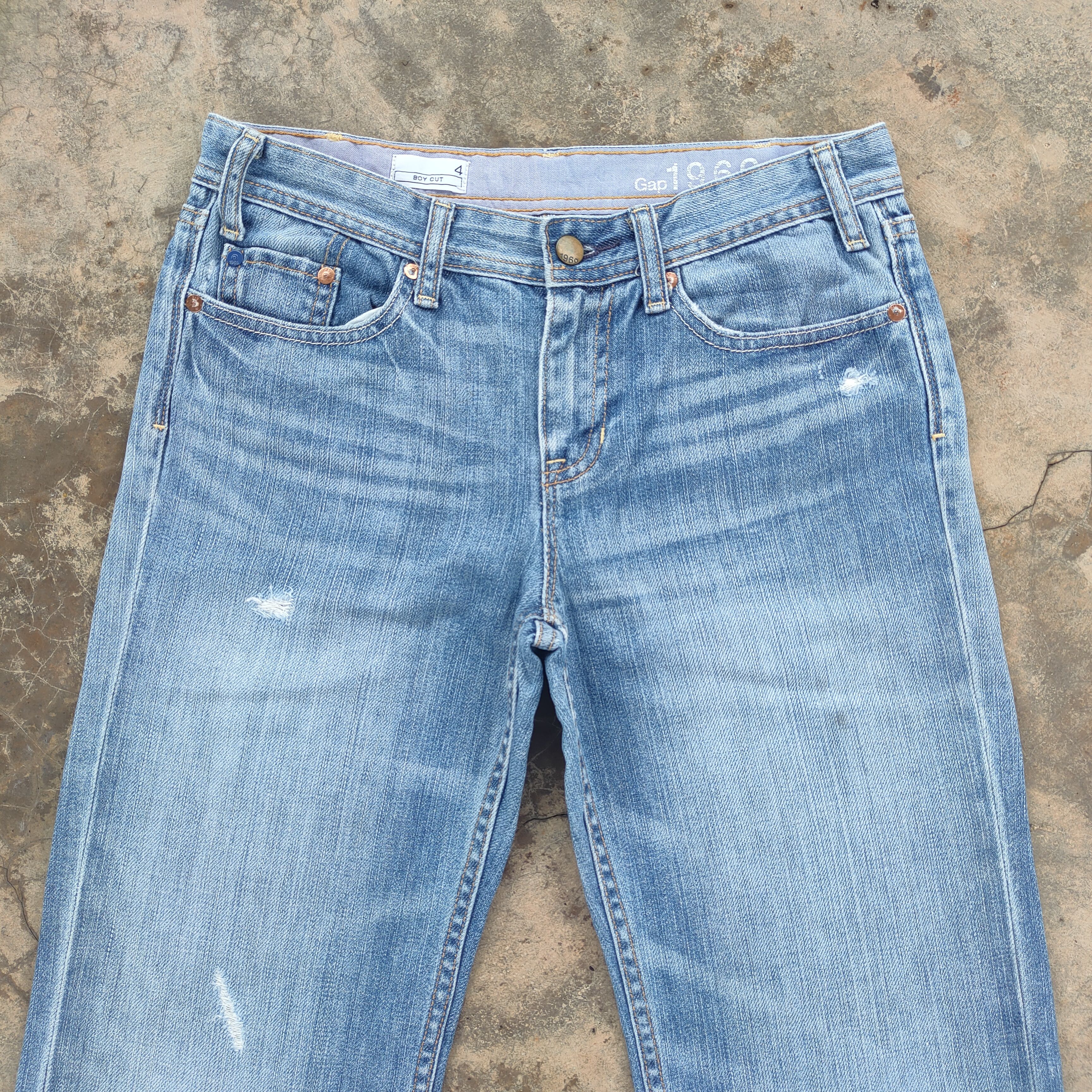 Japanese Brand VINTAGE JAPANESE FADED FLARE DENIM JEANS PANTS Size US 30 / EU 46 - 4 Thumbnail