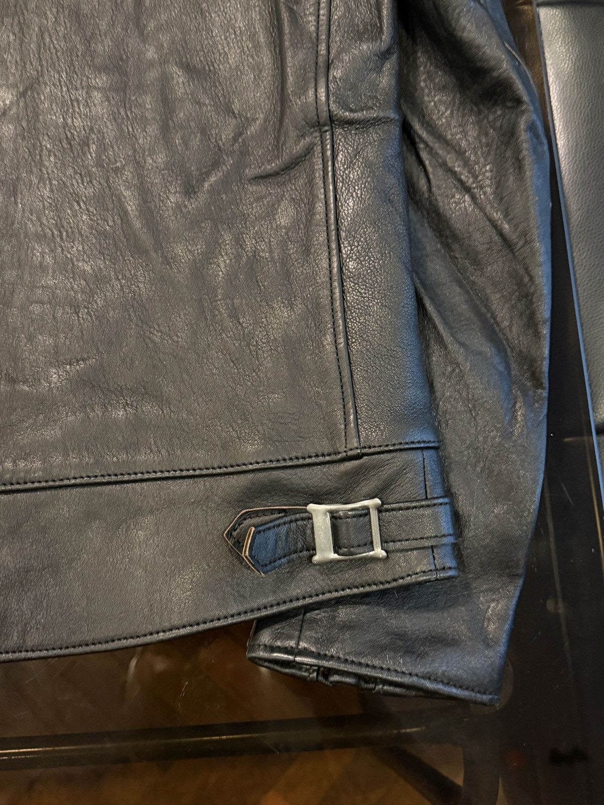 Addict Clothes Japan Addict x Deus Ex Machina AD-01 Sheep Leather Jacket Size US S / EU 44-46 / 1 - 16 Thumbnail