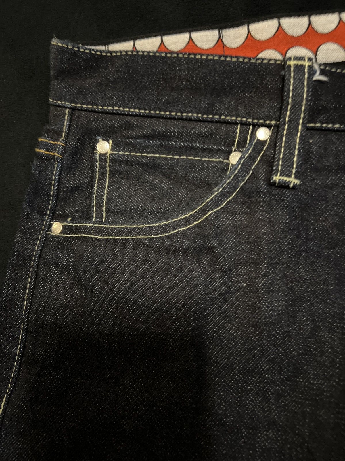 Original Fake Ss10 Chomper Denim Size US 31 - 12 Thumbnail