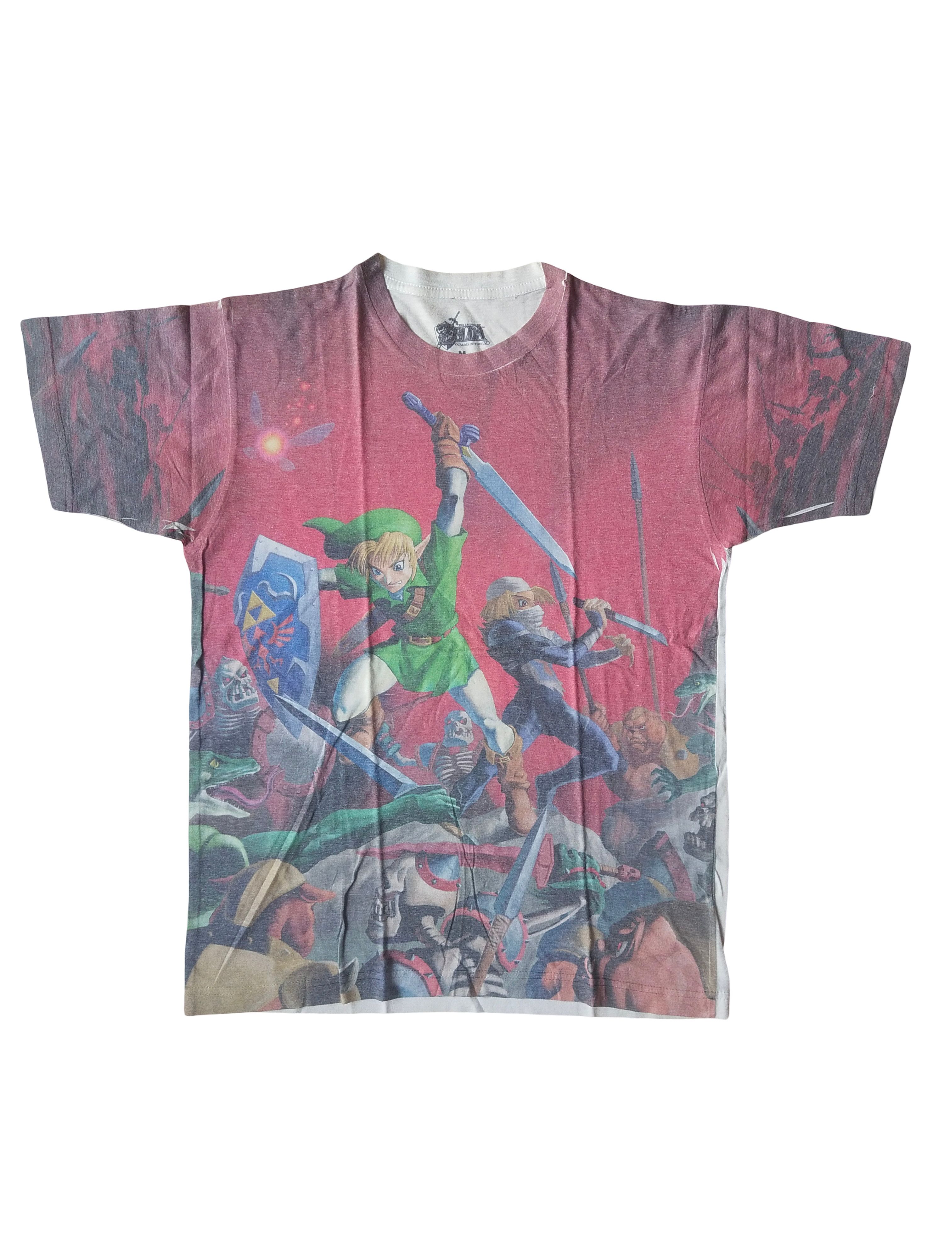 Nintendo The Legend of Zelda Ocarina of Time 3D AOP Game Tee Size US M / EU 48-50 / 2 - 1 Thumbnail