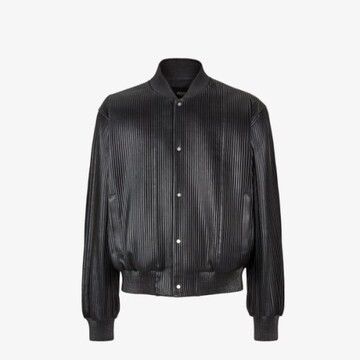 Fendi o1B3y1r0526 Bomber Jacket in Black Size US L / EU 52-54 / 3 - 1 Preview