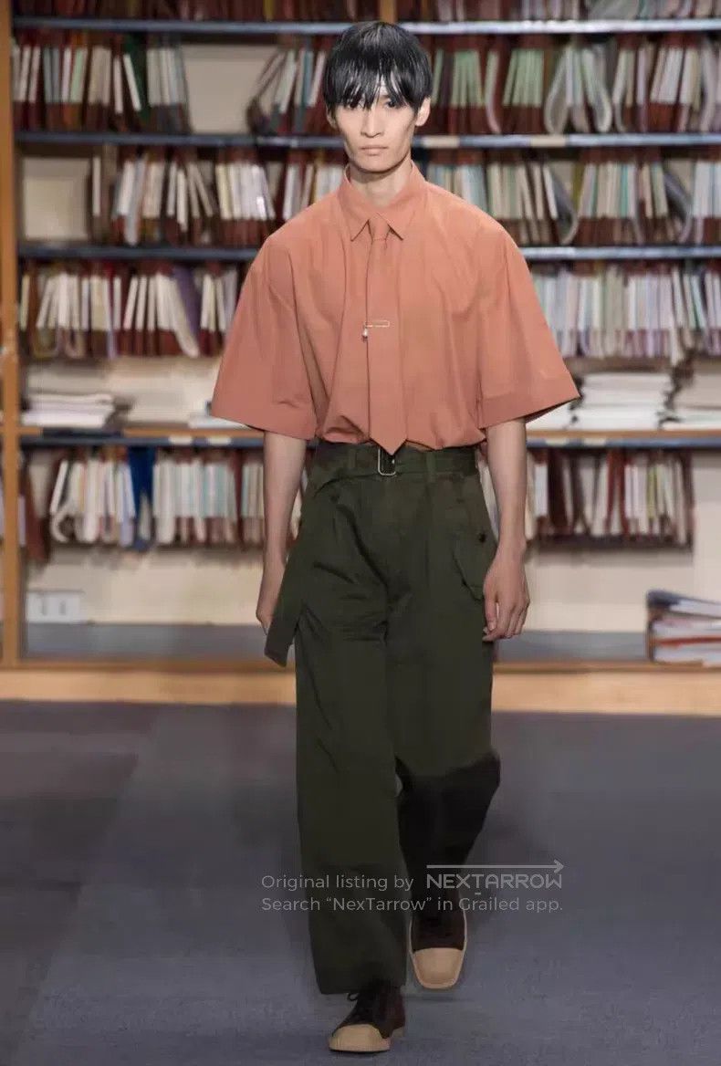 Dries Van Noten Dries Van Noten Belt Cargo Pants Size US 34 / EU 50 - 9 Thumbnail