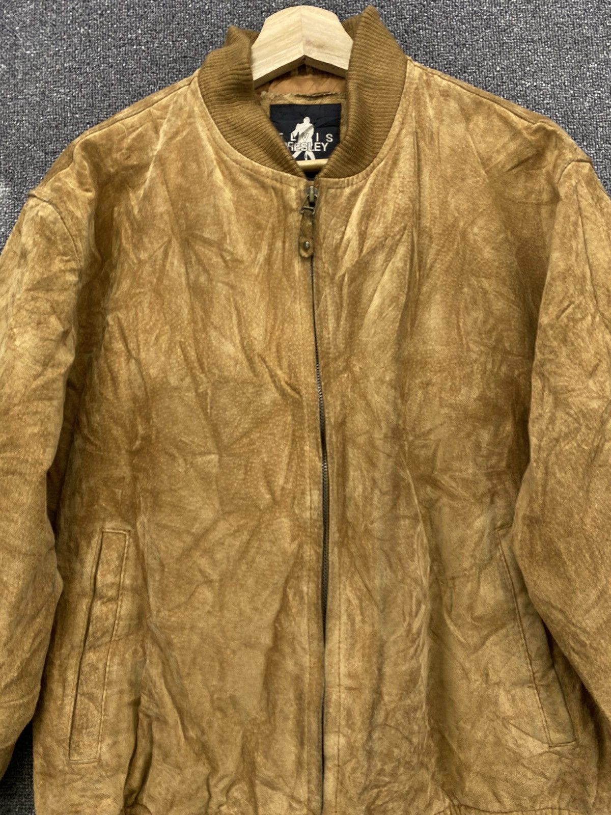 Band Tees Vintage Elvis Presley Rare Leather Jacket Size US L / EU 52-54 / 3 - 12 Thumbnail