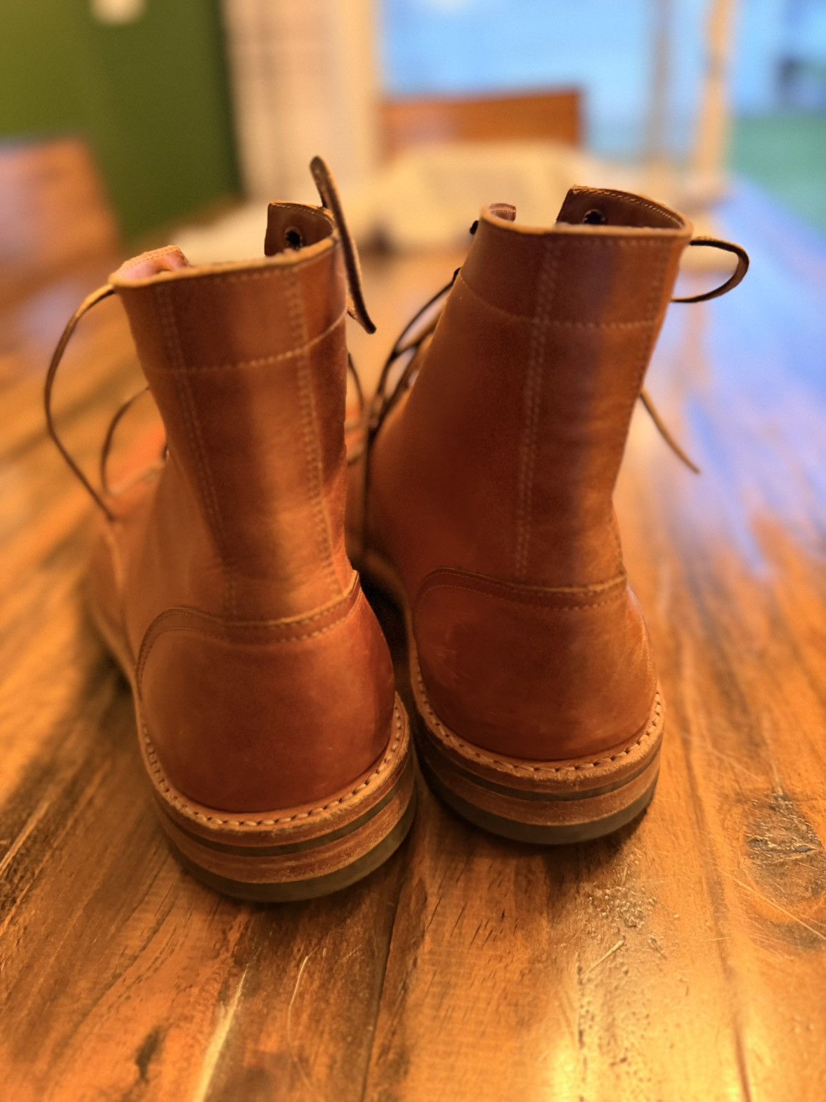 Oak Street Bootmakers Oak Street Bootmakers British Tan Domane Leather Size US 9.5 / EU 42-43 - 3 Thumbnail