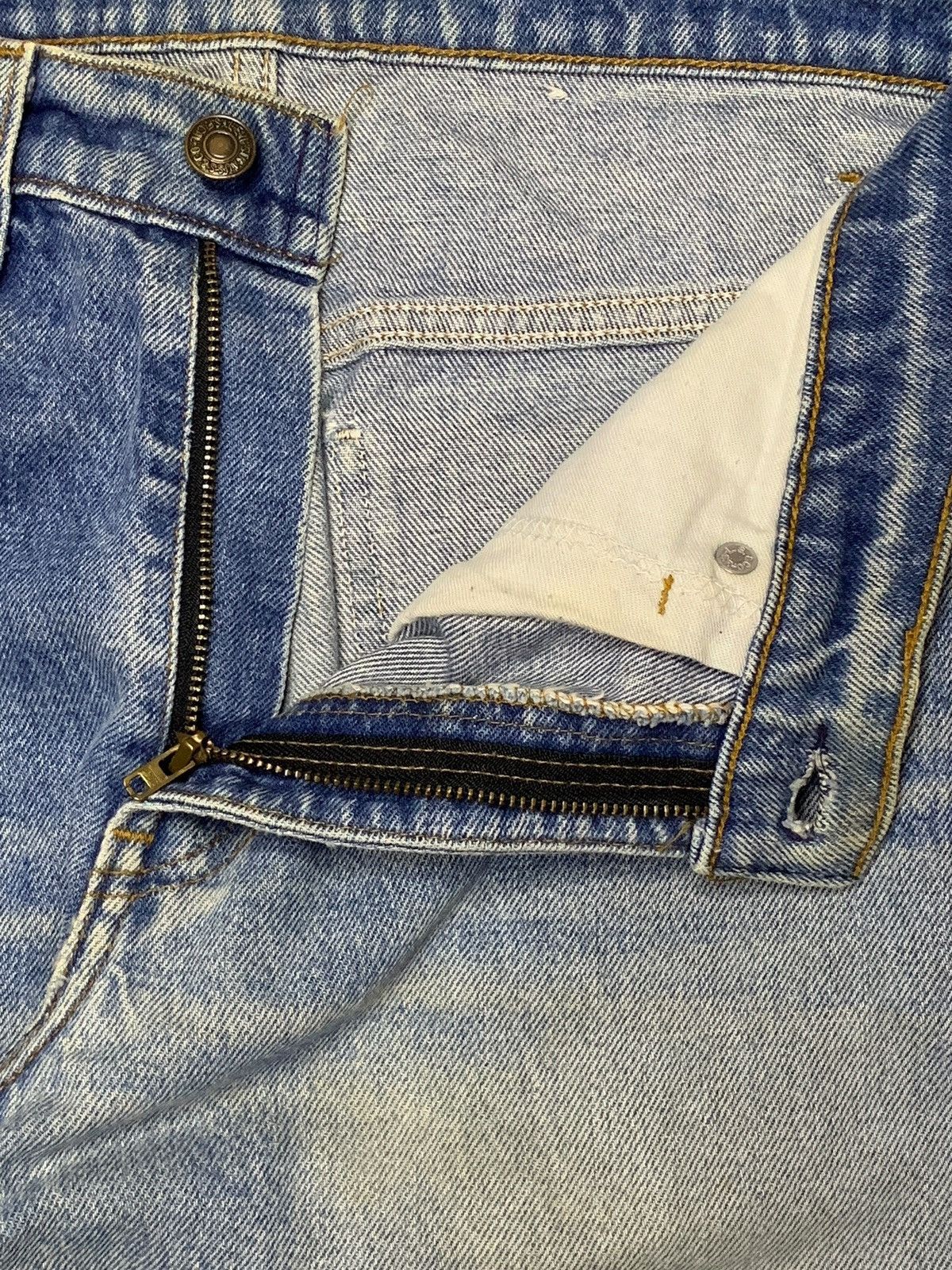 Levi's × Levi's Vintage Clothing Vintage 80s Levis 509 Orange Tab Distressed Mud Wash Jeans Size US 29 - 8 Thumbnail