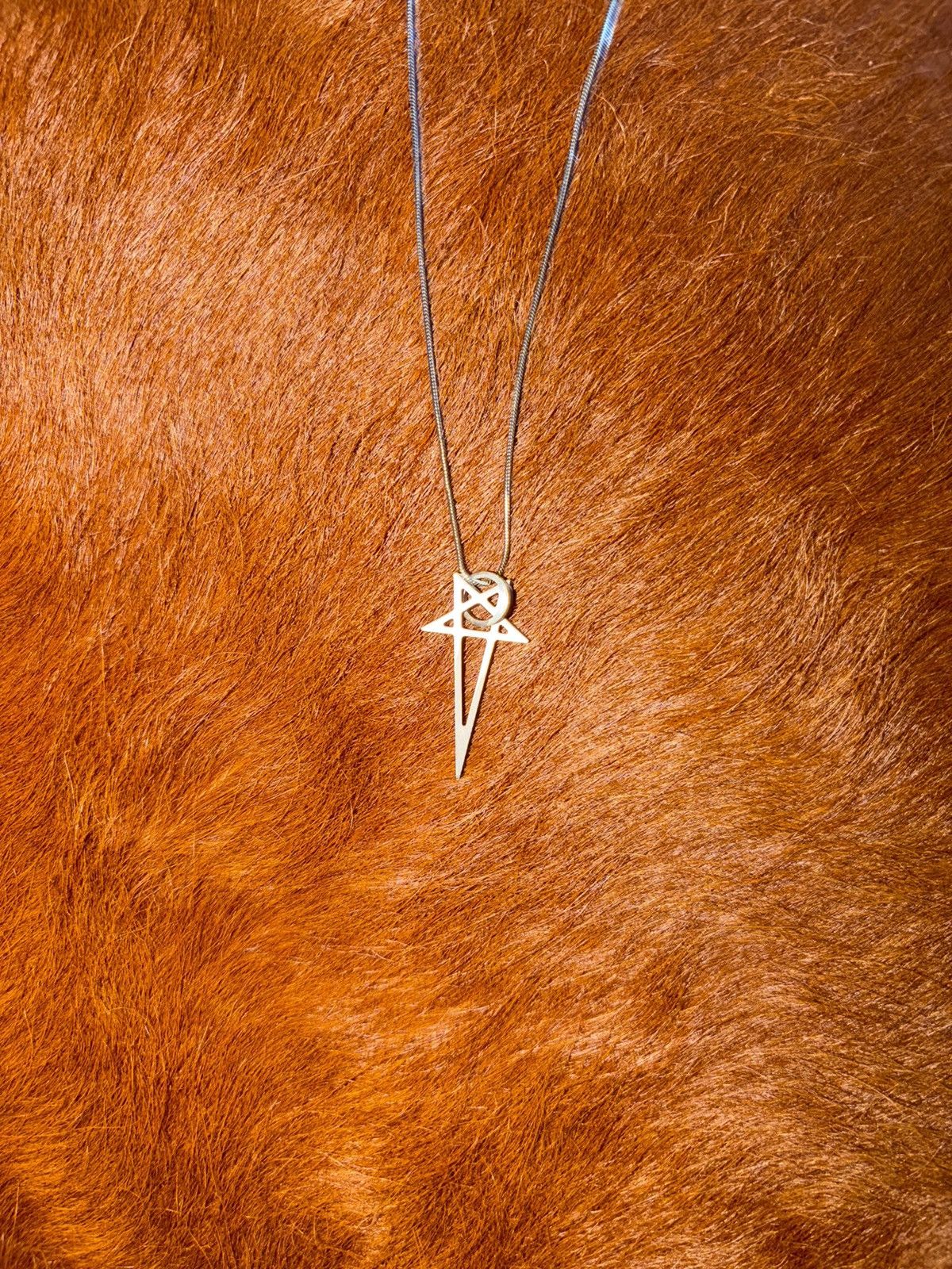 Rick Owens SS20 Pentagram Choker ネックレス Rick Owens Pentagram Chain - Summer 2020 | eBay