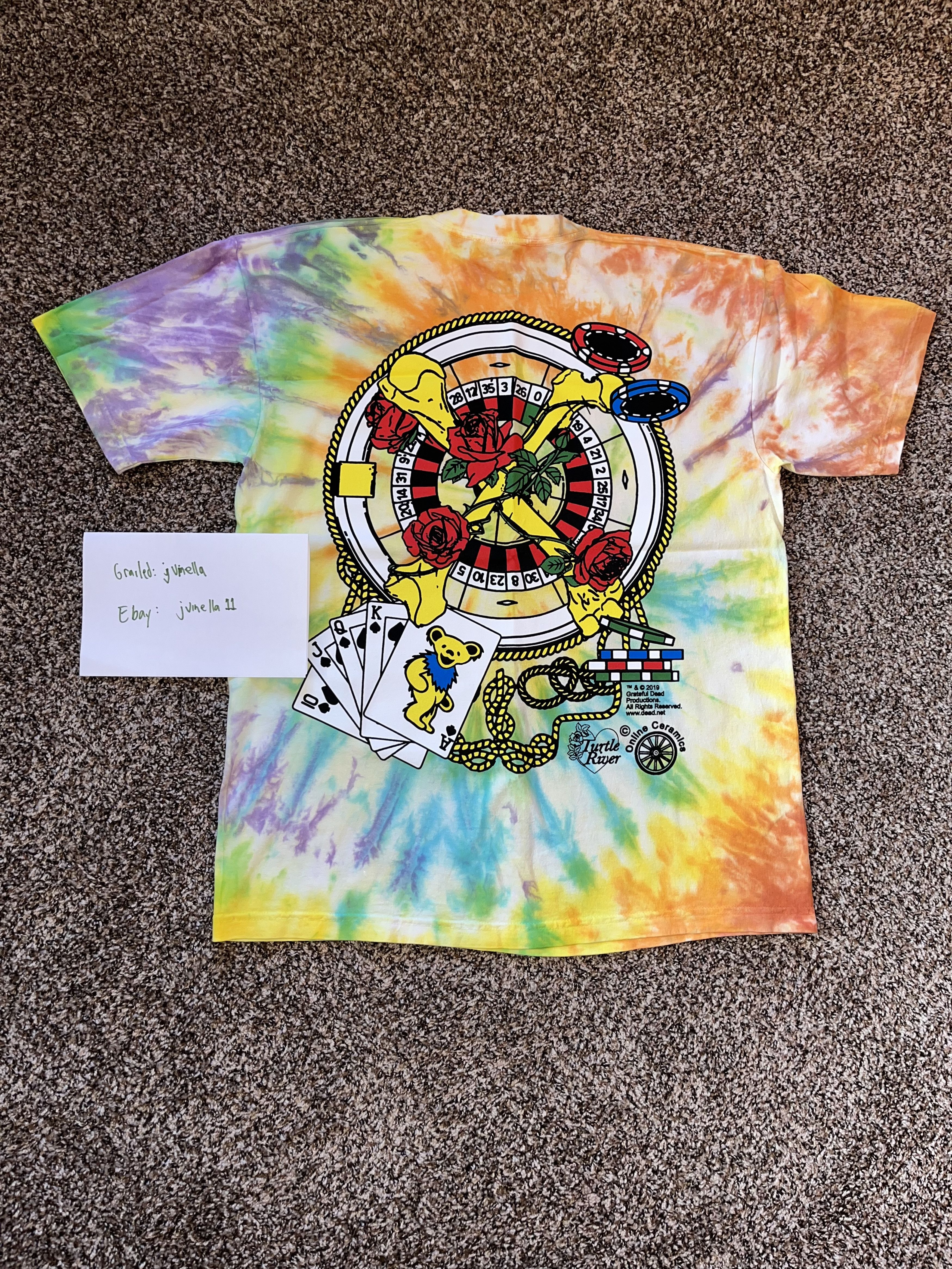 Grateful Dead × Online Ceramics Online ceramics wichita tee size L brand new Size US L / EU 52-54 / 3 - 2 Thumbnail
