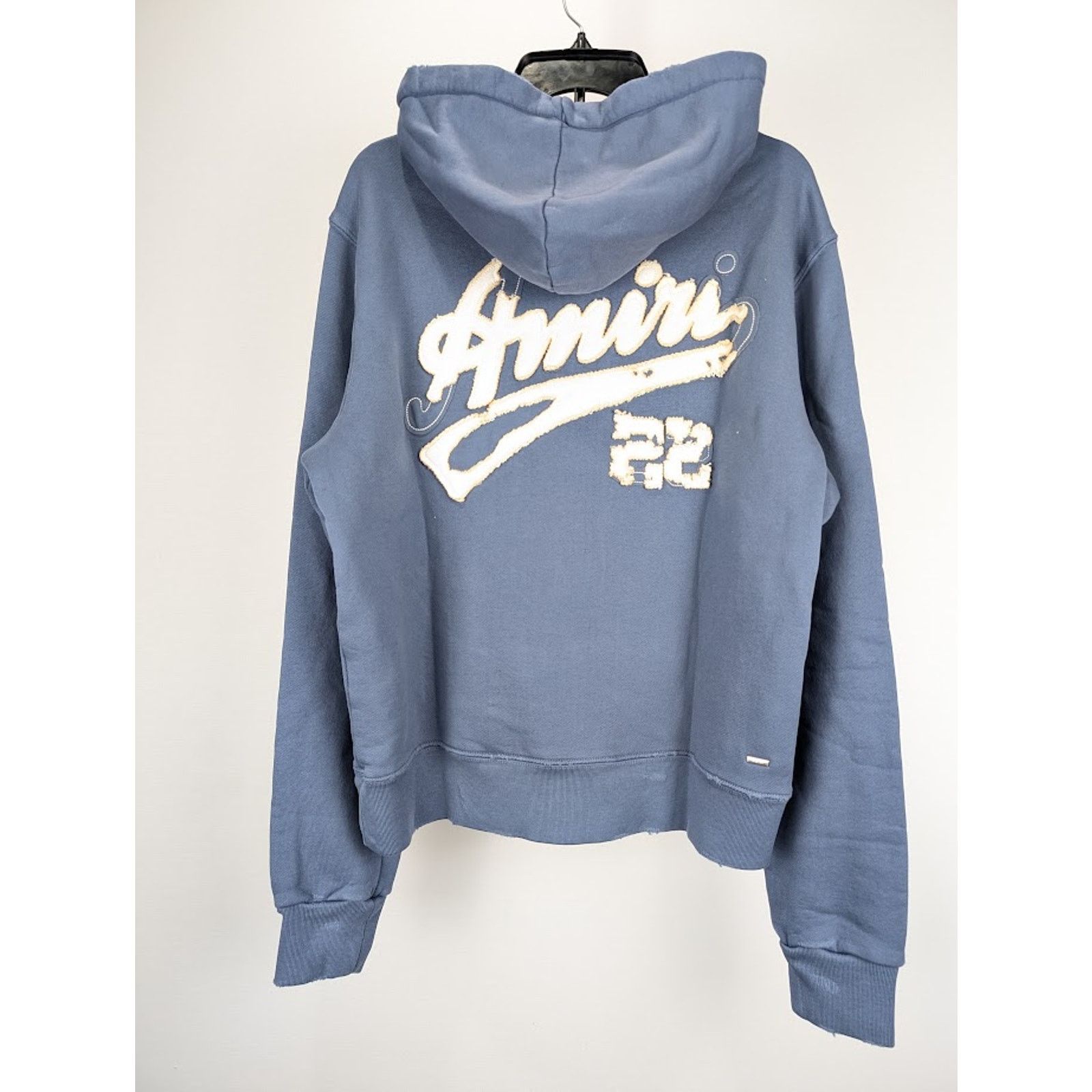 Amiri o1rshd1 Q:3 / Amiri 22 Hoodie in Bluefin Size US XL / EU 56 / 4 - 12 Thumbnail