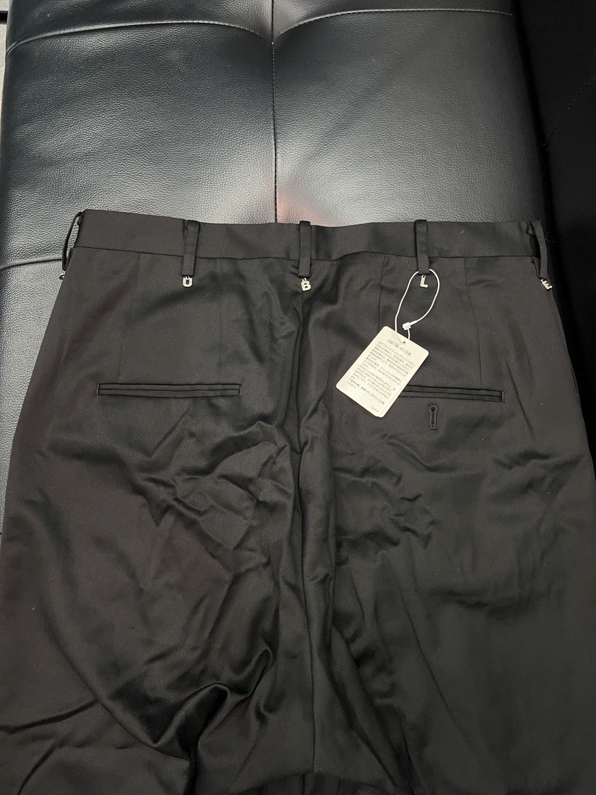Doublet Doublet FW22 Runway Logo Charm Wrap Wide Trousers Size 34S - 11 Thumbnail