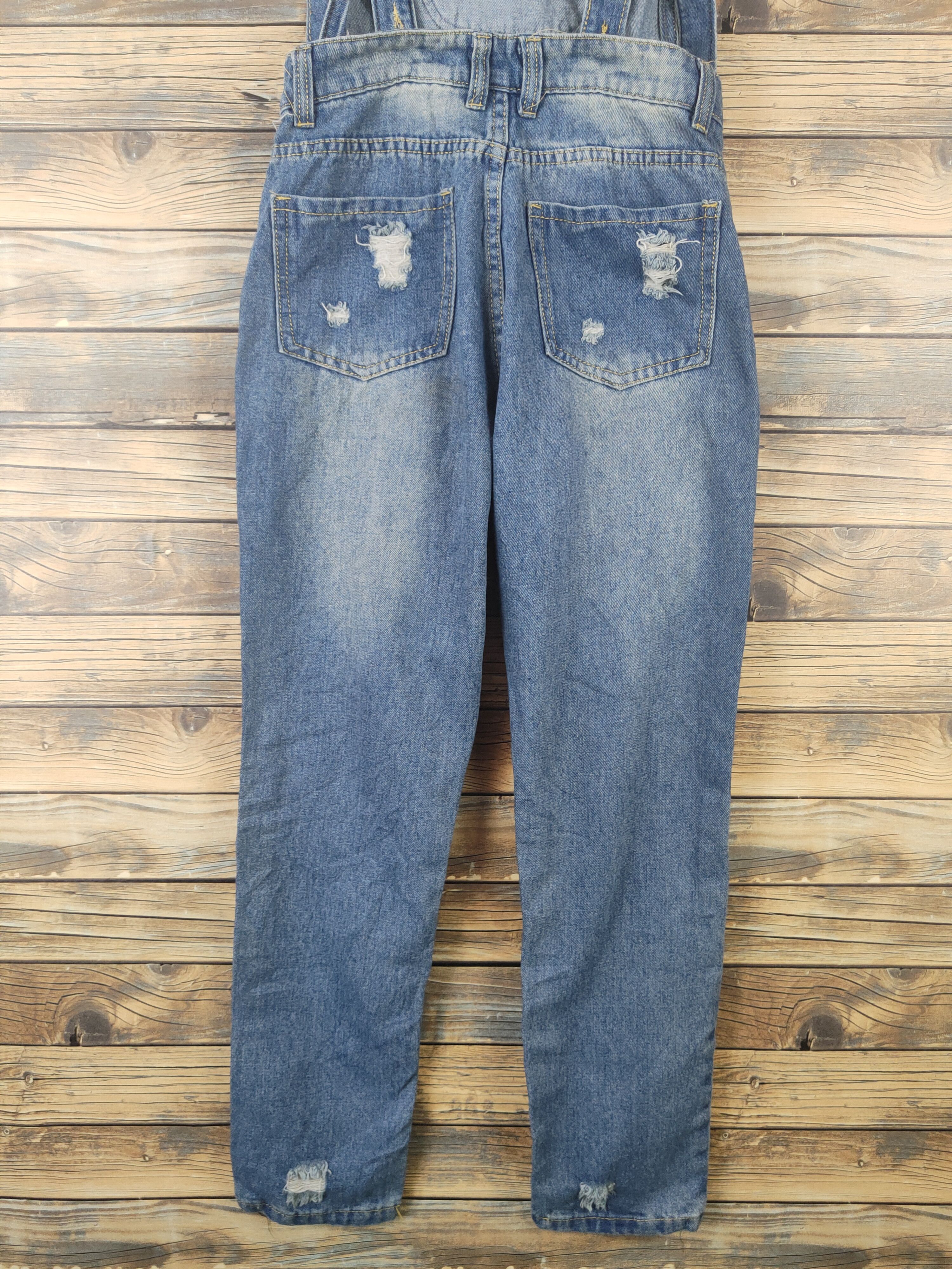 Japanese Brand × Vintage Vintage Japanese Brand Blue Denim Mickey Mouse Jumpsuits Size 27" / US 4 / IT 40 - 14 Thumbnail