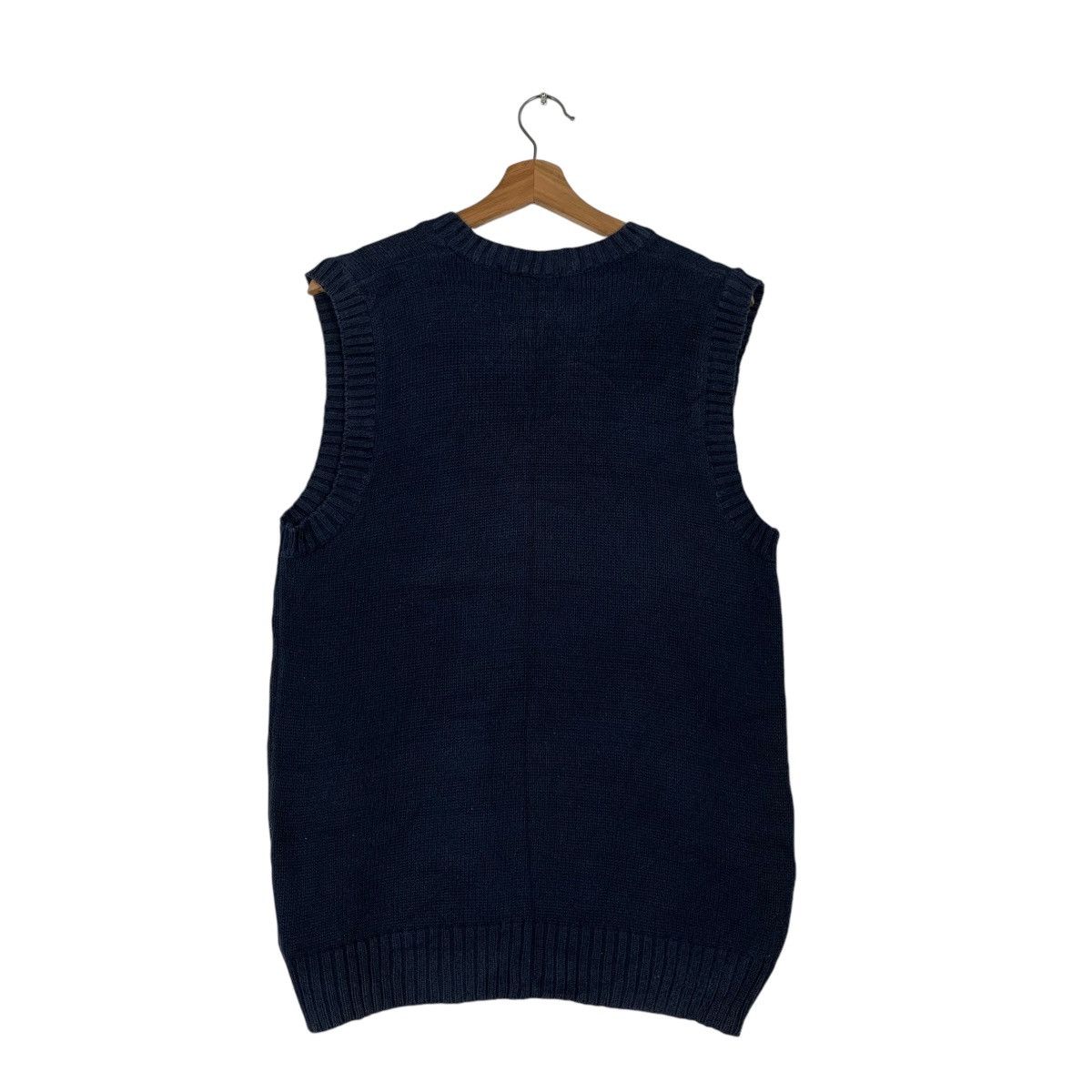 Polo Ralph Lauren POLO RALPH LAUREN Small Logo V Neck Knitted Vest #1191-C54 Size US L / EU 52-54 / 3 - 10 Thumbnail