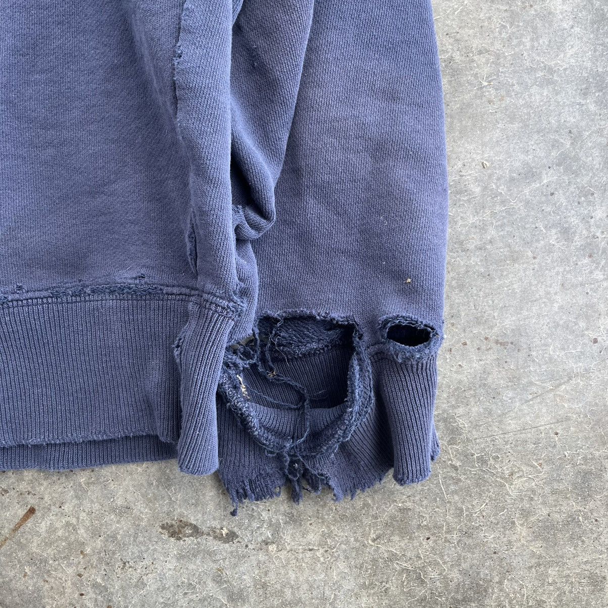 Old Navy × Russell Athletic × Vintage CRAZY thrashed and faded old navy hoodie skater baggy style Size US XXL / EU 58 / 5 - 6 Thumbnail