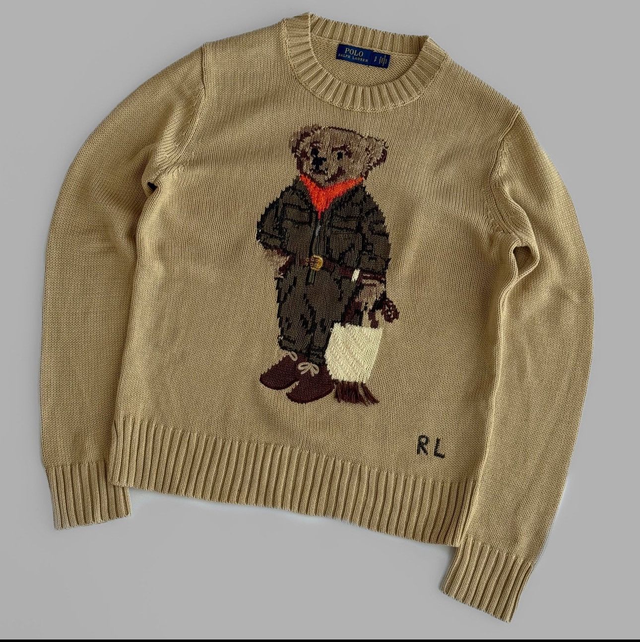 Polo Ralph Lauren Ralph Lauren Bear Knit - Small Size S / US 4 / IT 40 - 2 Thumbnail