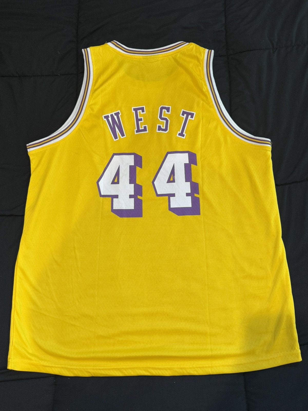 NBA Jerry West Los Angeles Lakers Commemorative Jersey Size US L / EU 52-54 / 3 - 3 Thumbnail