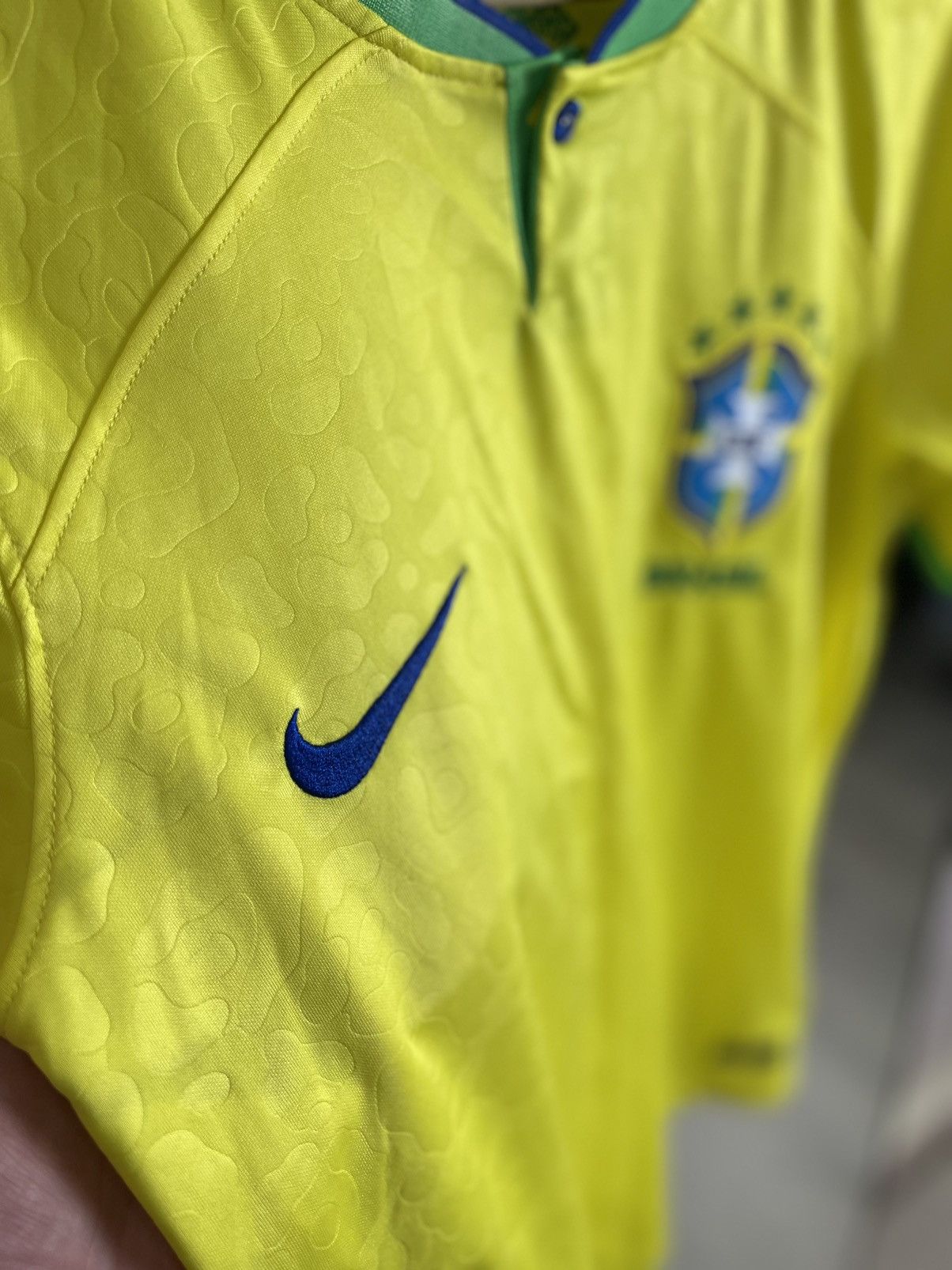 Nike Authentic Nike Brazil Neymar Jr. 2022 Dri-Fit ADV Jersey Size US S / EU 44-46 / 1 - 2 Thumbnail