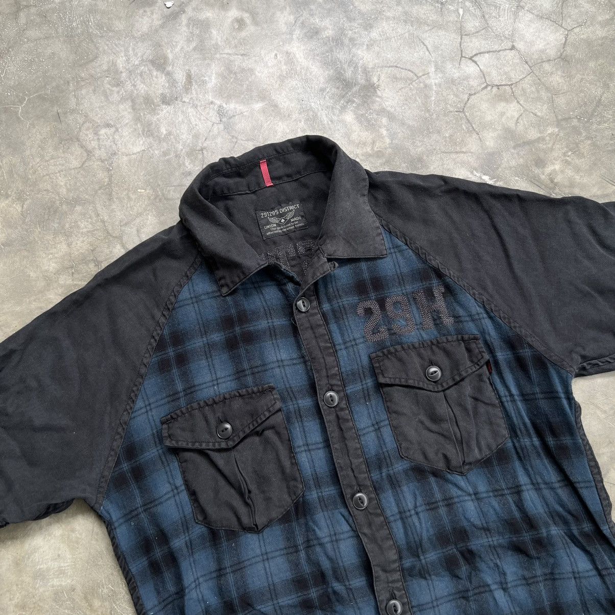 291295=Homme 291295 District Unio Made Work Shirt Size US M / EU 48-50 / 2 - 3 Thumbnail