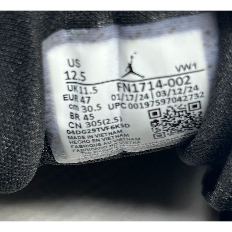 Jordan Brand Nike Jordan Zion 3 M.U.D. SE PF Ash Basketball FN1714 002 Size US 12.5 / EU 45-46 - 9 Thumbnail