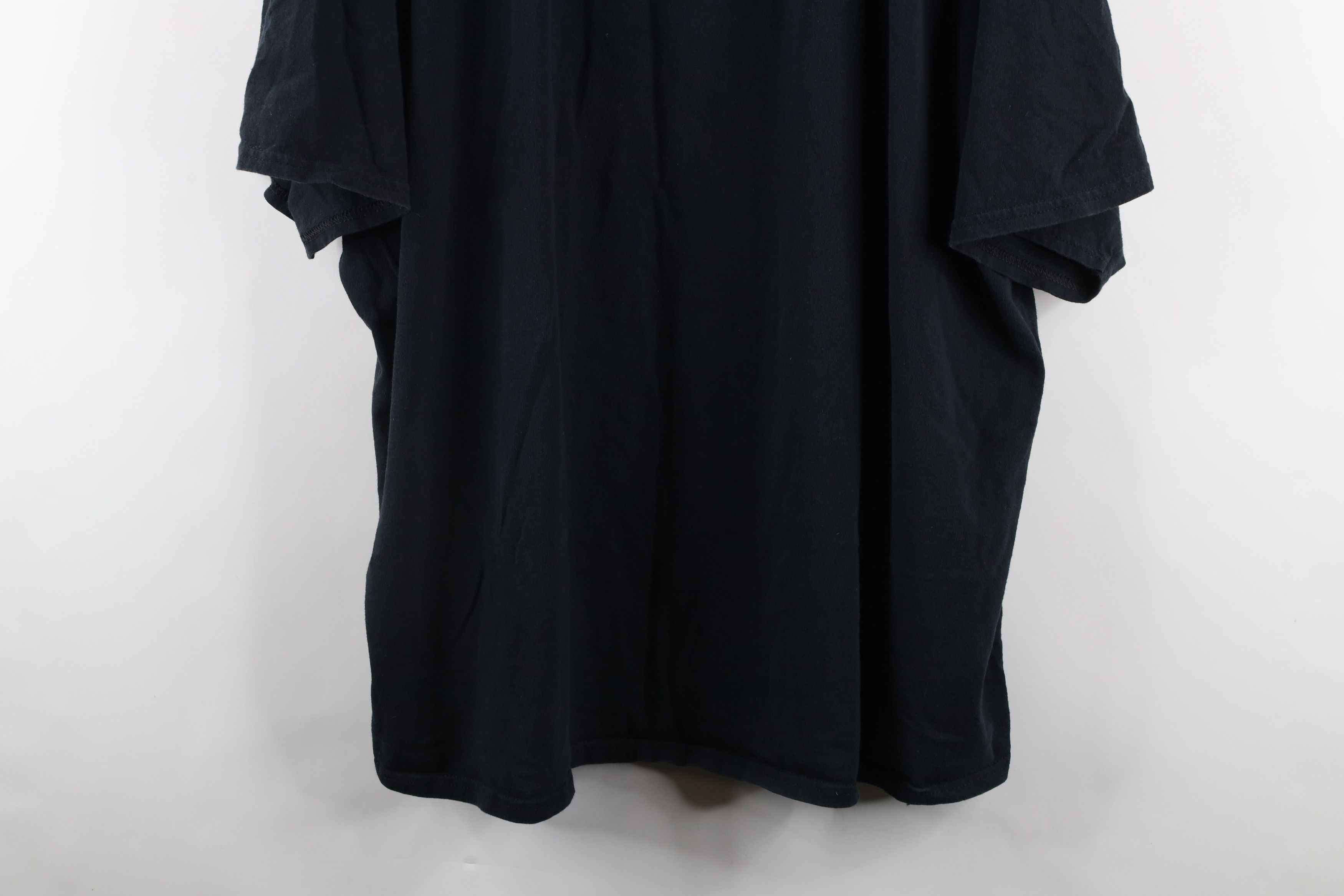 Vintage Vintage 90s Streetwear Short Sleeve T-Shirt Black Cotton Size US XXL / EU 58 / 5 - 3 Thumbnail